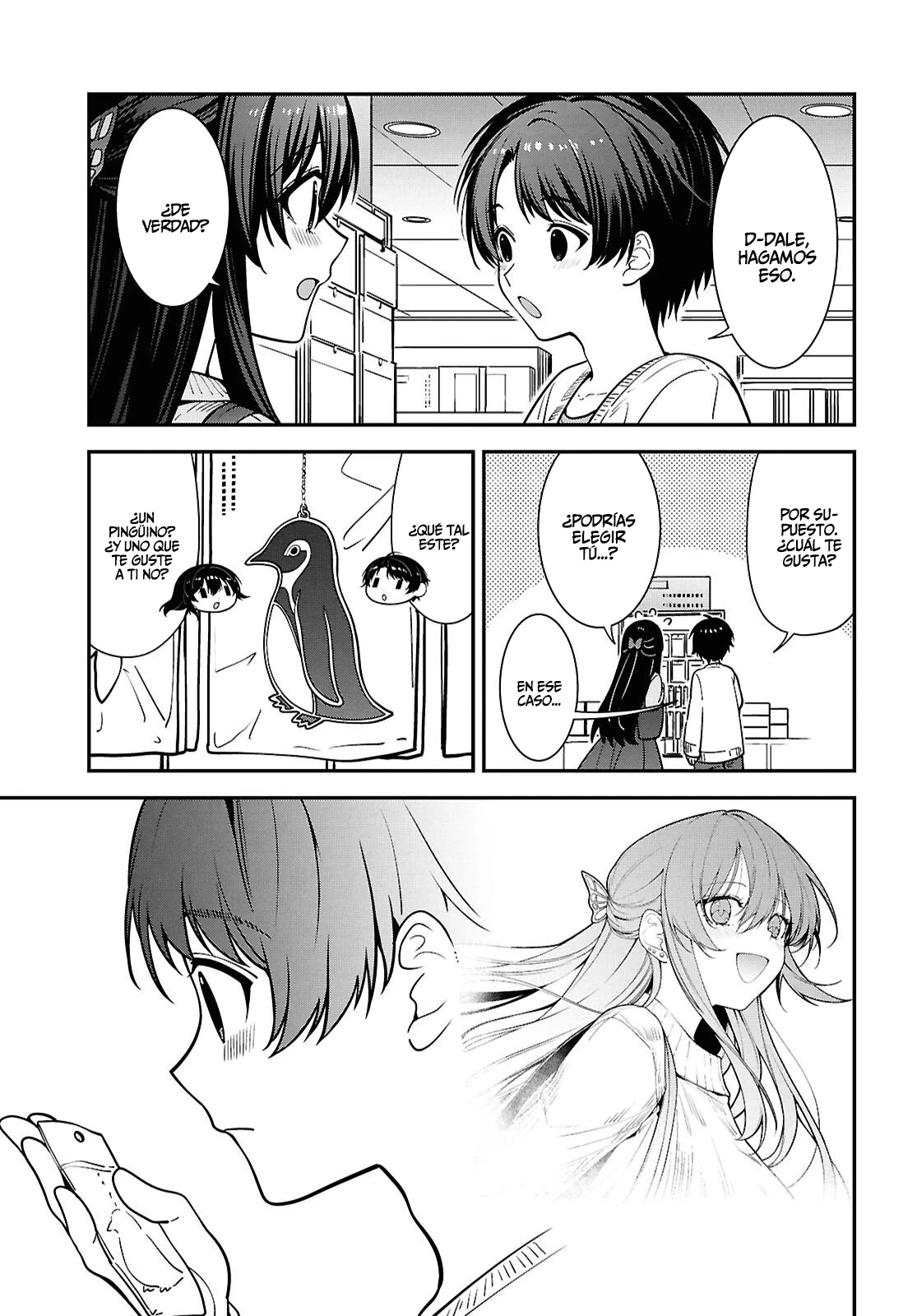 Tonari no Seki no Yankee Shimizu-san ga Kami wo Kuroku Somete Kita Capitulo 20 página 26