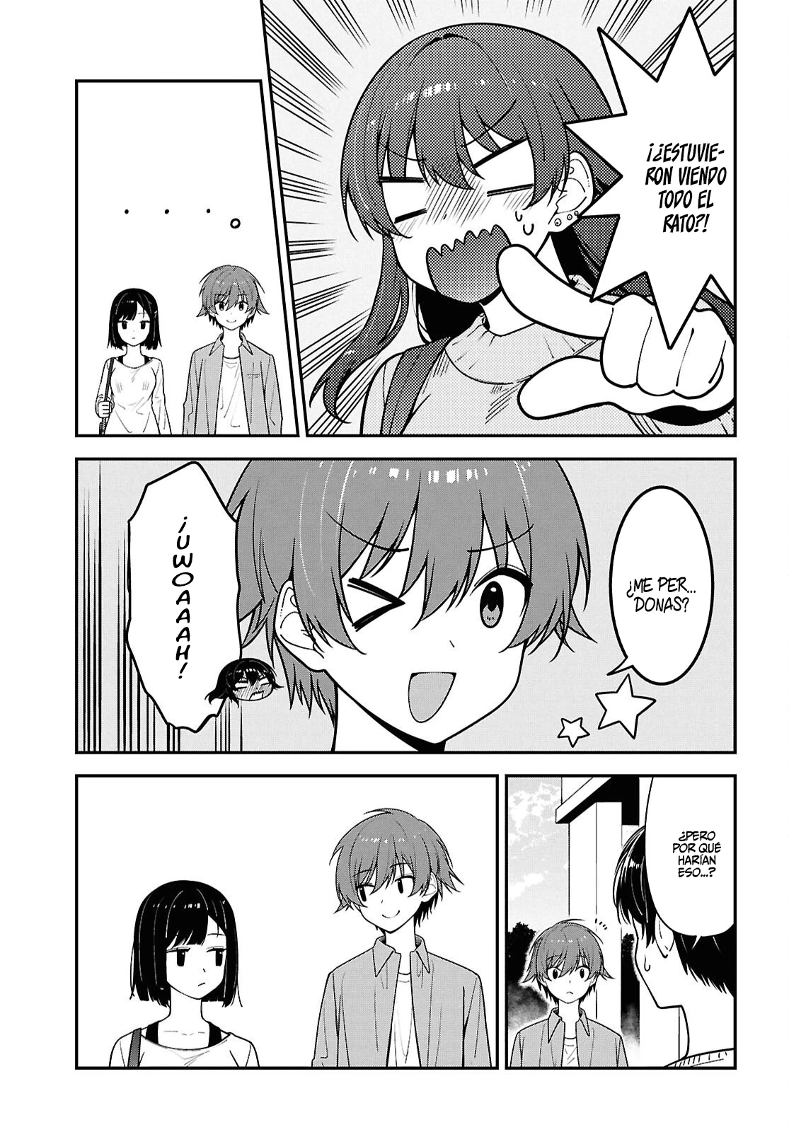 Tonari no Seki no Yankee Shimizu-san ga Kami wo Kuroku Somete Kita Capitulo 20 página 32