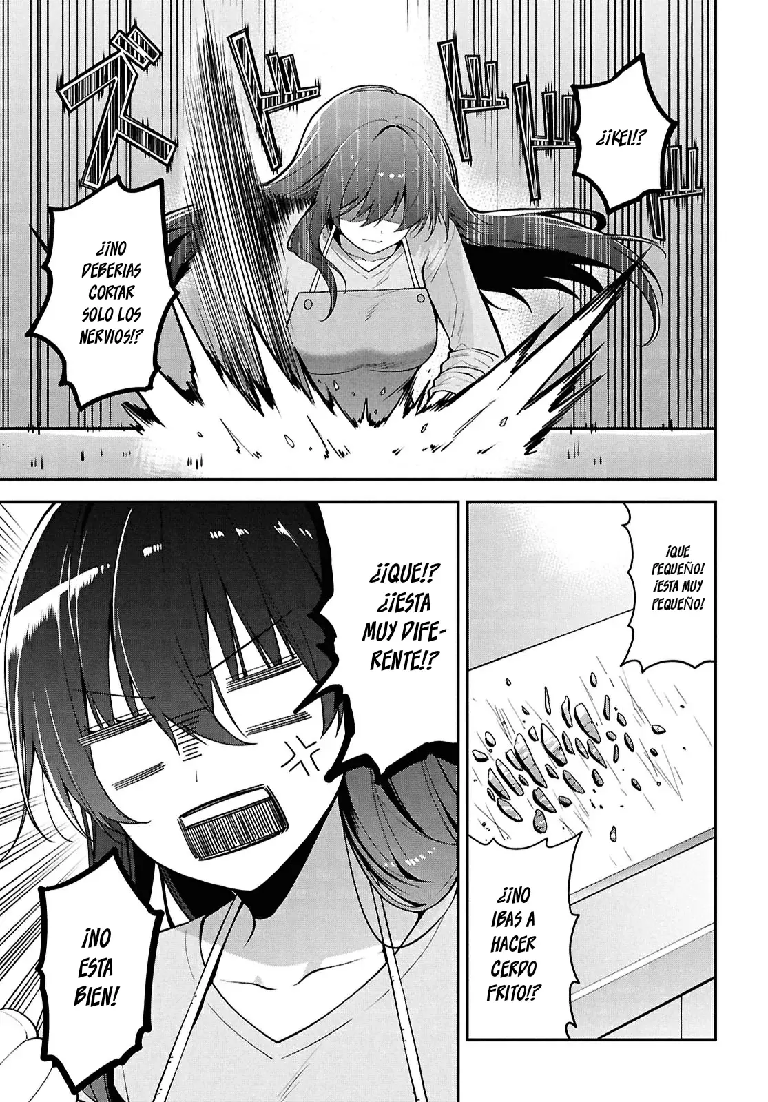 Tonari no Seki no Yankee Shimizu-san ga Kami wo Kuroku Somete Kita Capitulo 3 página 11