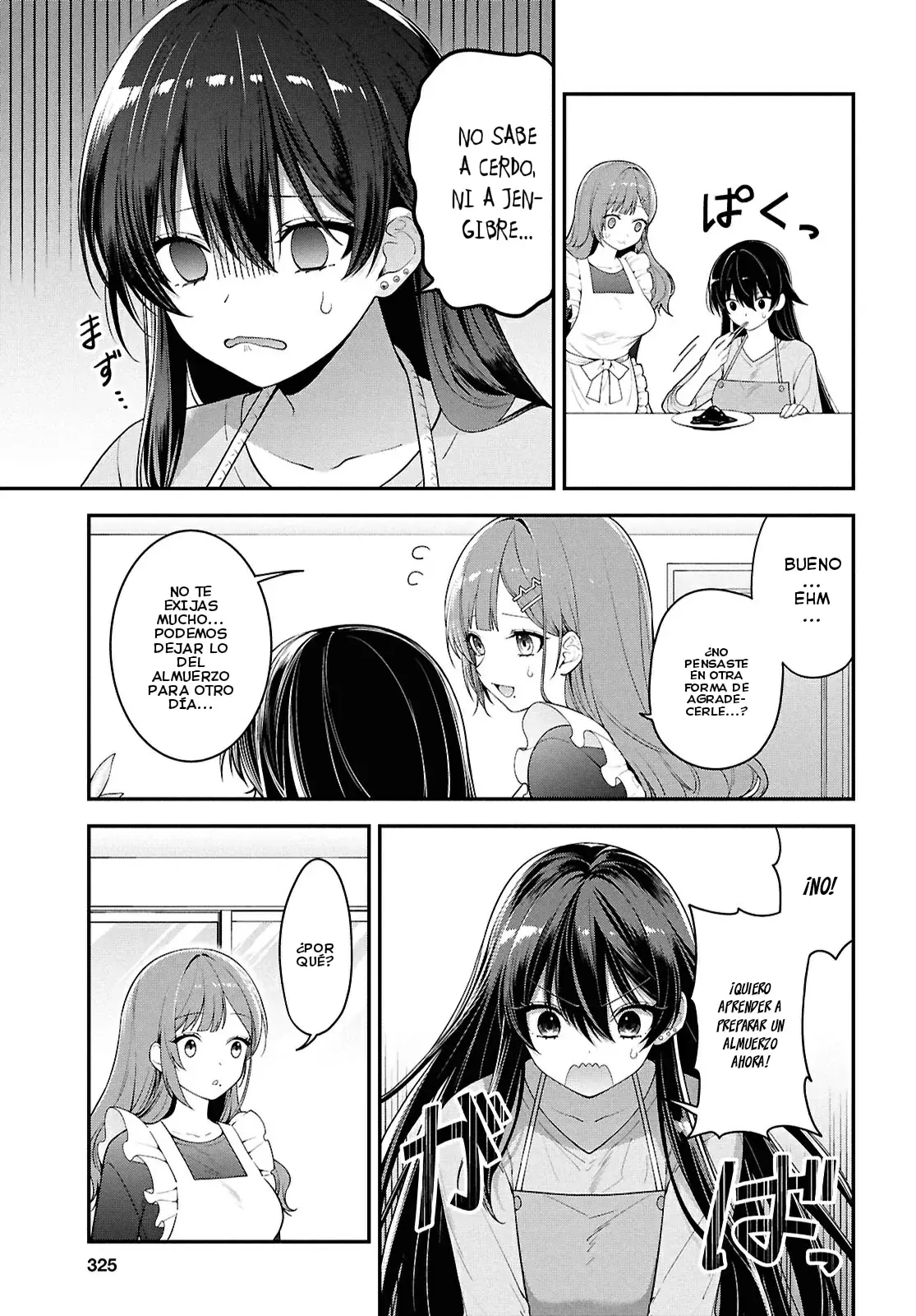 Tonari no Seki no Yankee Shimizu-san ga Kami wo Kuroku Somete Kita Capitulo 3 página 13