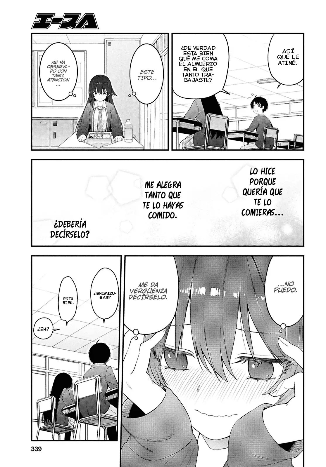 Tonari no Seki no Yankee Shimizu-san ga Kami wo Kuroku Somete Kita Capitulo 3 página 26