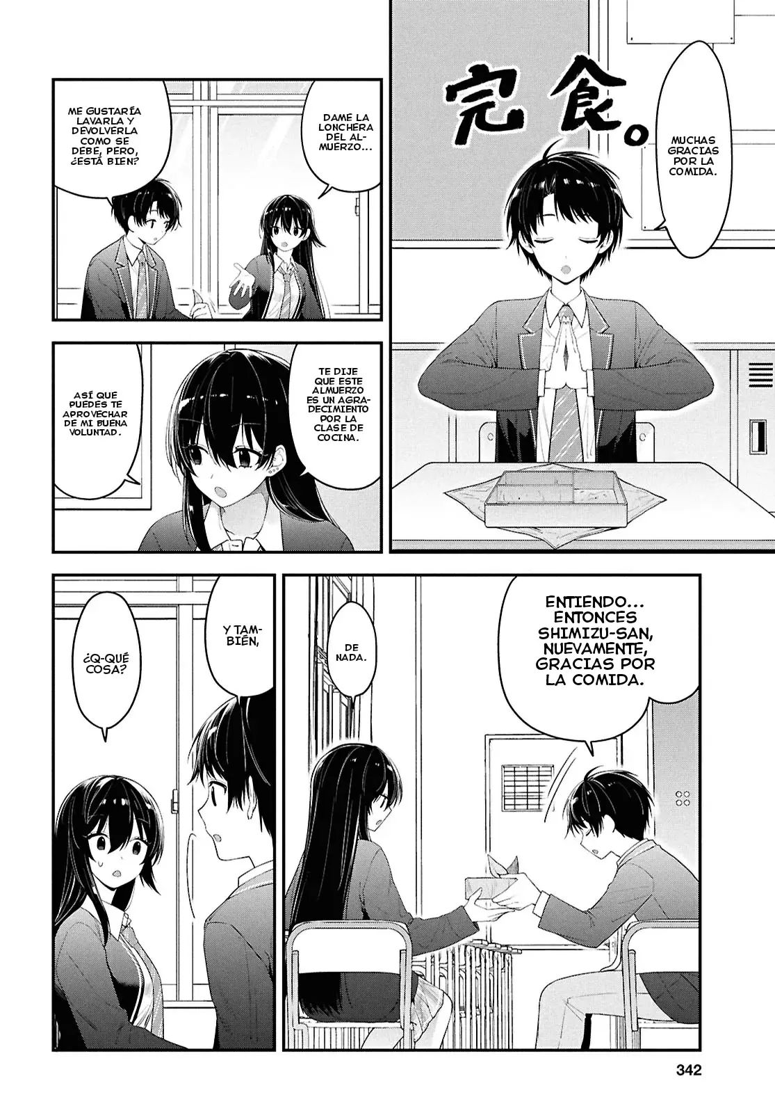 Tonari no Seki no Yankee Shimizu-san ga Kami wo Kuroku Somete Kita Capitulo 3 página 29
