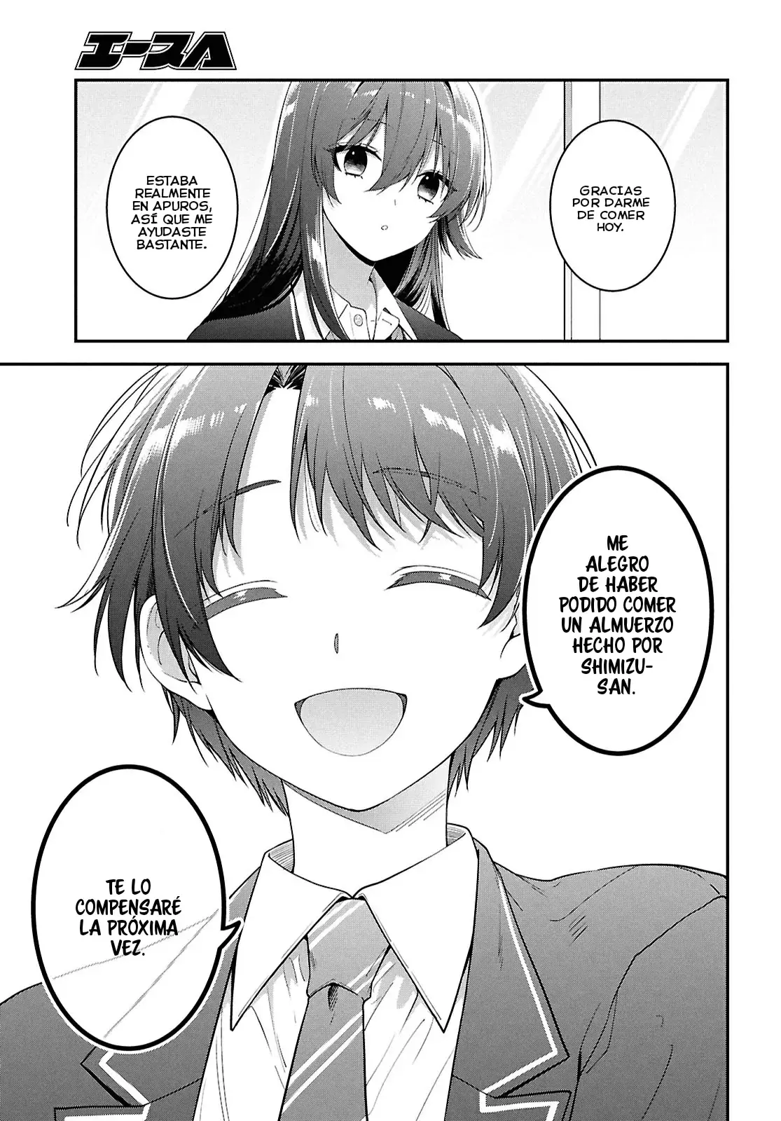 Tonari no Seki no Yankee Shimizu-san ga Kami wo Kuroku Somete Kita Capitulo 3 página 30