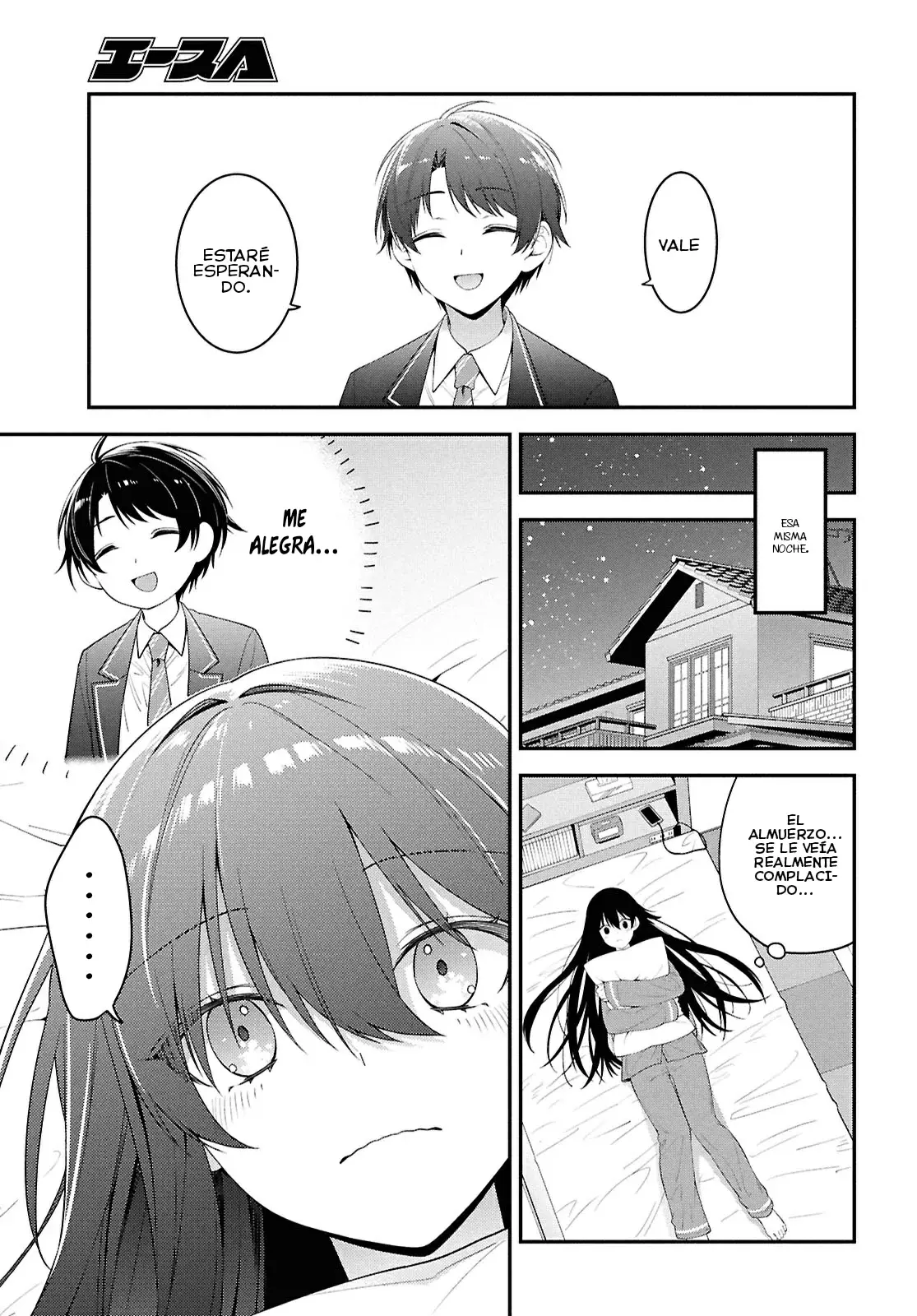 Tonari no Seki no Yankee Shimizu-san ga Kami wo Kuroku Somete Kita Capitulo 3 página 33