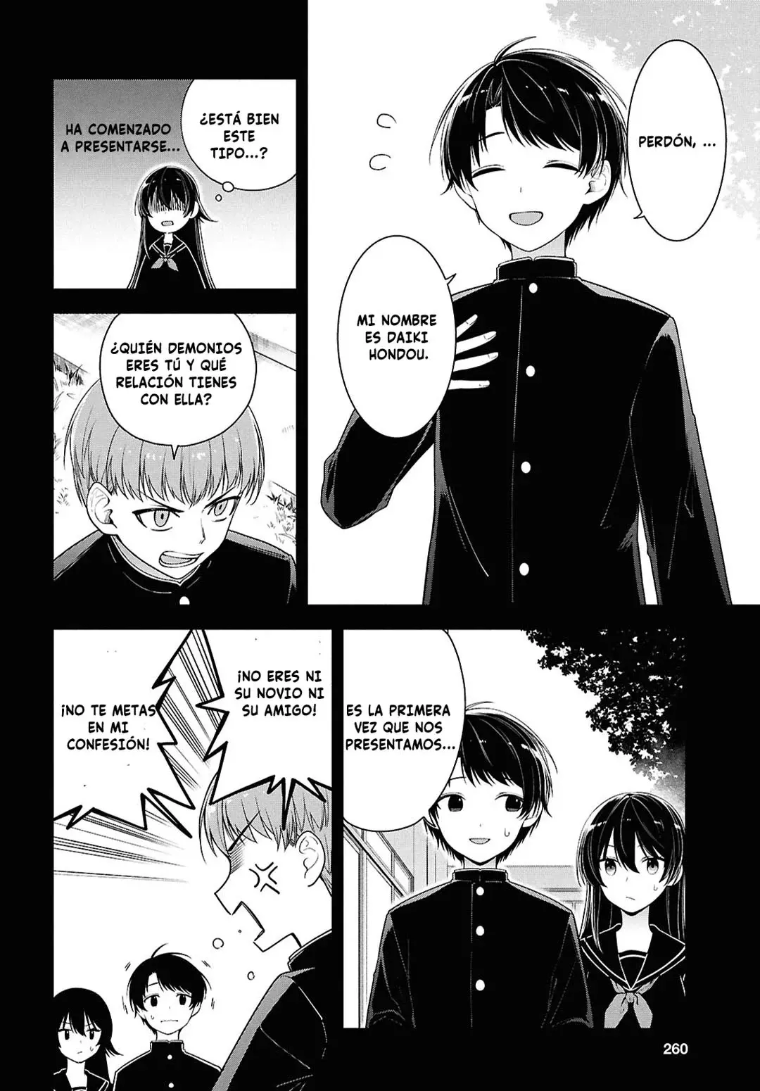 Tonari no Seki no Yankee Shimizu-san ga Kami wo Kuroku Somete Kita Capitulo 4 página 17
