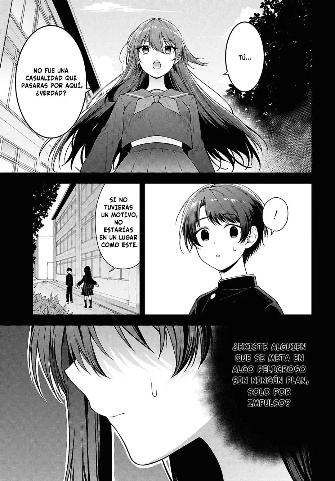 Tonari no Seki no Yankee Shimizu-san ga Kami wo Kuroku Somete Kita Capitulo 4 página 22