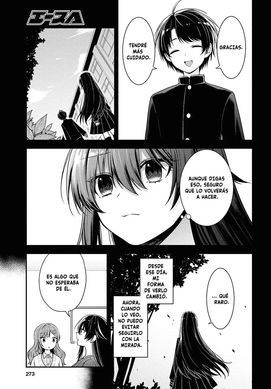 Tonari no Seki no Yankee Shimizu-san ga Kami wo Kuroku Somete Kita Capitulo 4 página 29