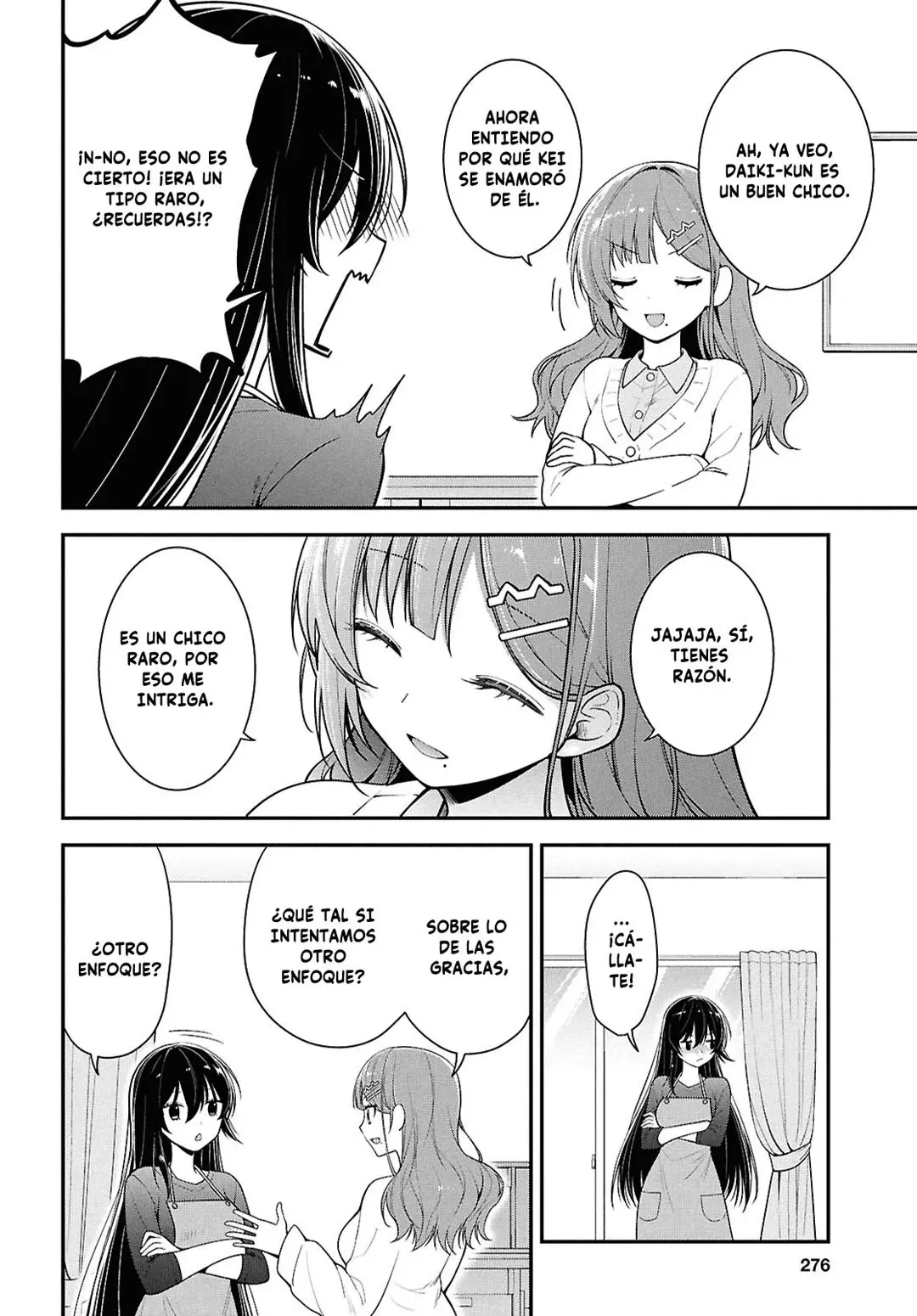 Tonari no Seki no Yankee Shimizu-san ga Kami wo Kuroku Somete Kita Capitulo 4 página 32