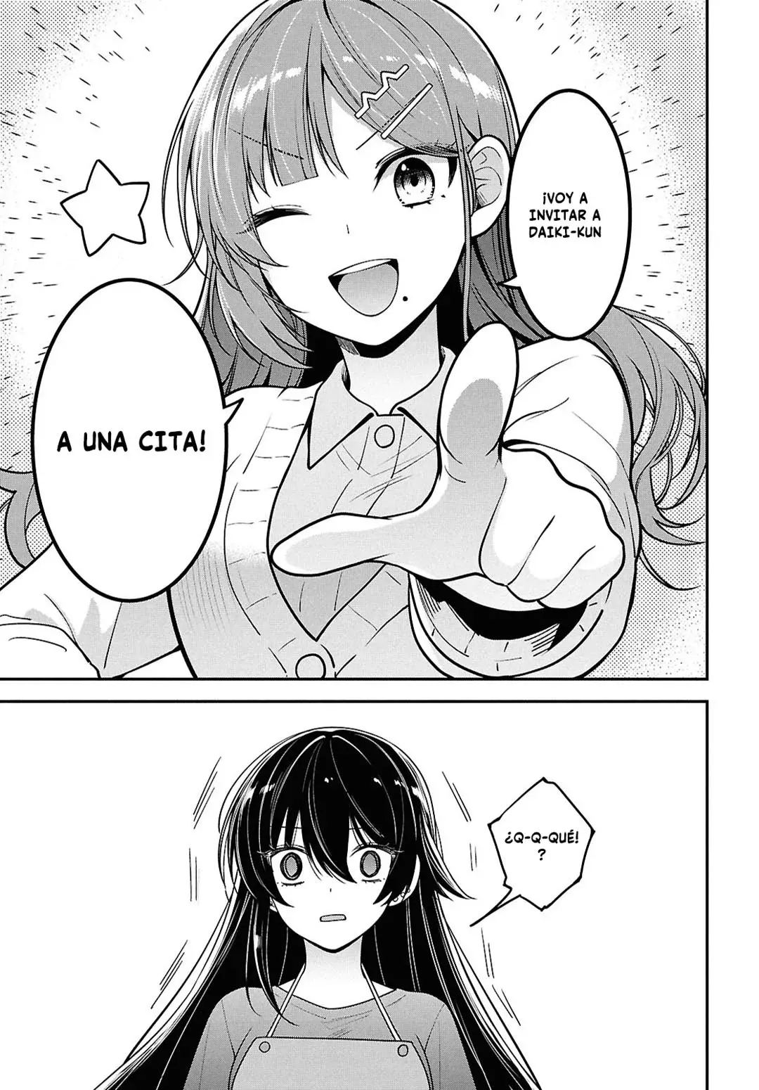 Tonari no Seki no Yankee Shimizu-san ga Kami wo Kuroku Somete Kita Capitulo 4 página 33