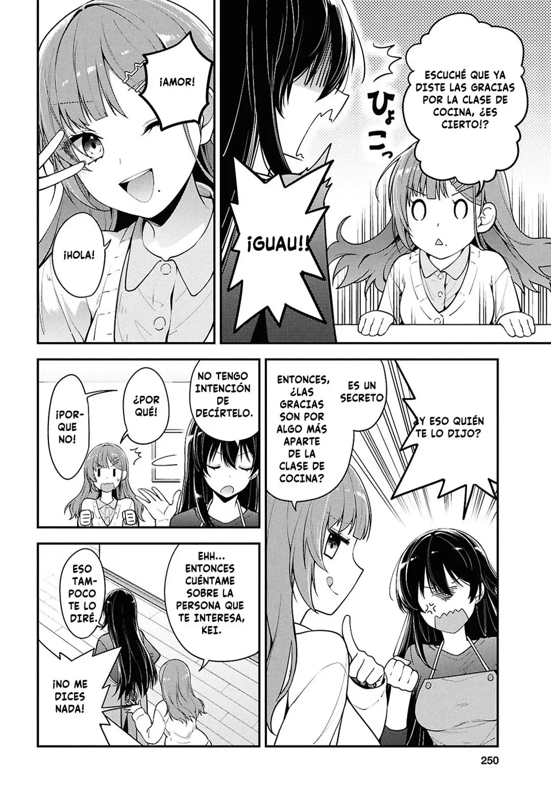 Tonari no Seki no Yankee Shimizu-san ga Kami wo Kuroku Somete Kita Capitulo 4 página 8