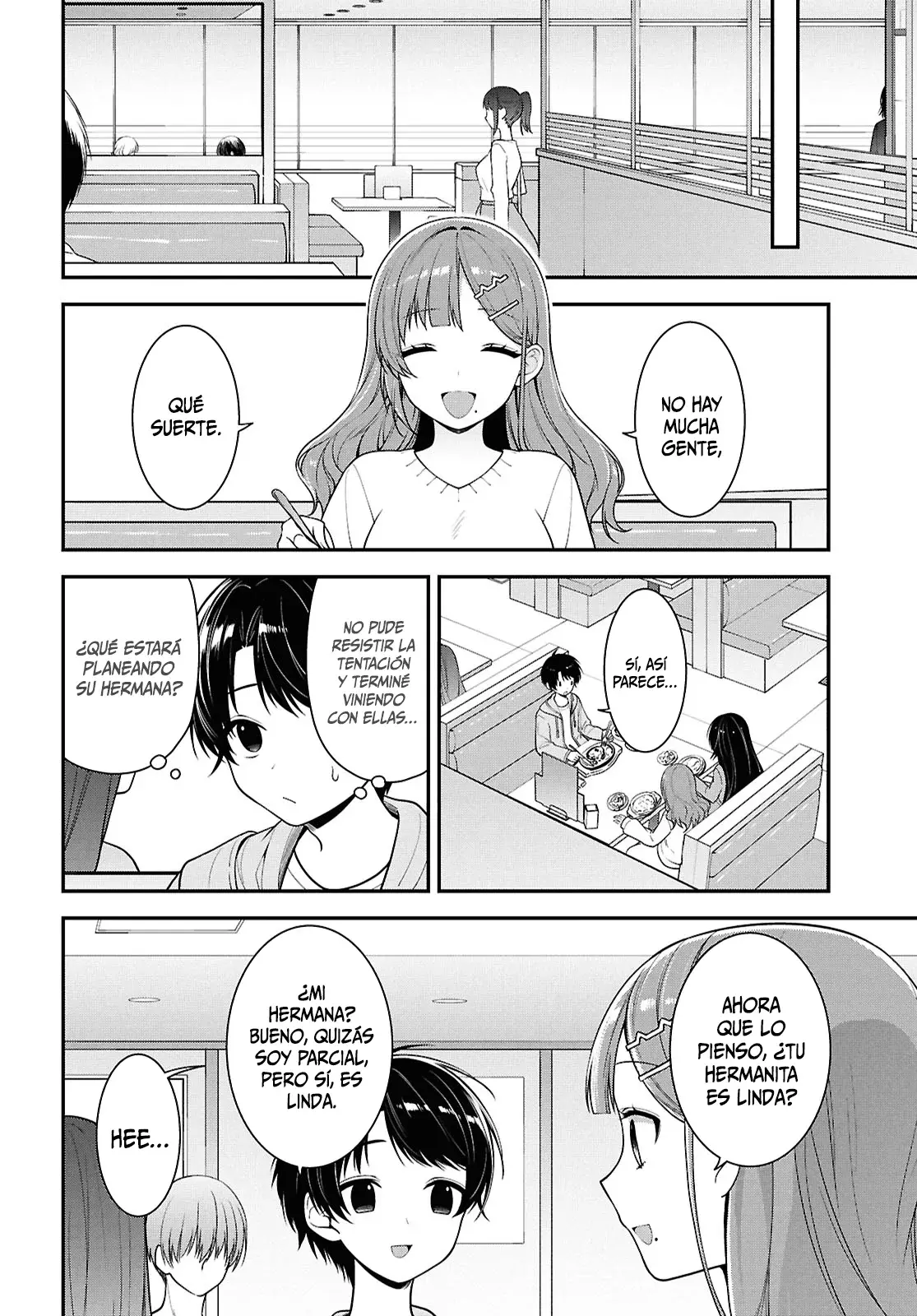 Tonari no Seki no Yankee Shimizu-san ga Kami wo Kuroku Somete Kita Capitulo 5: Capítulo 5 página 15