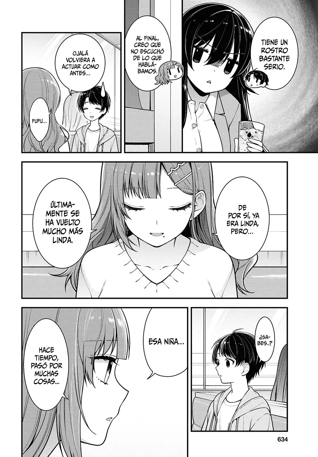 Tonari no Seki no Yankee Shimizu-san ga Kami wo Kuroku Somete Kita Capitulo 5: Capítulo 5 página 19