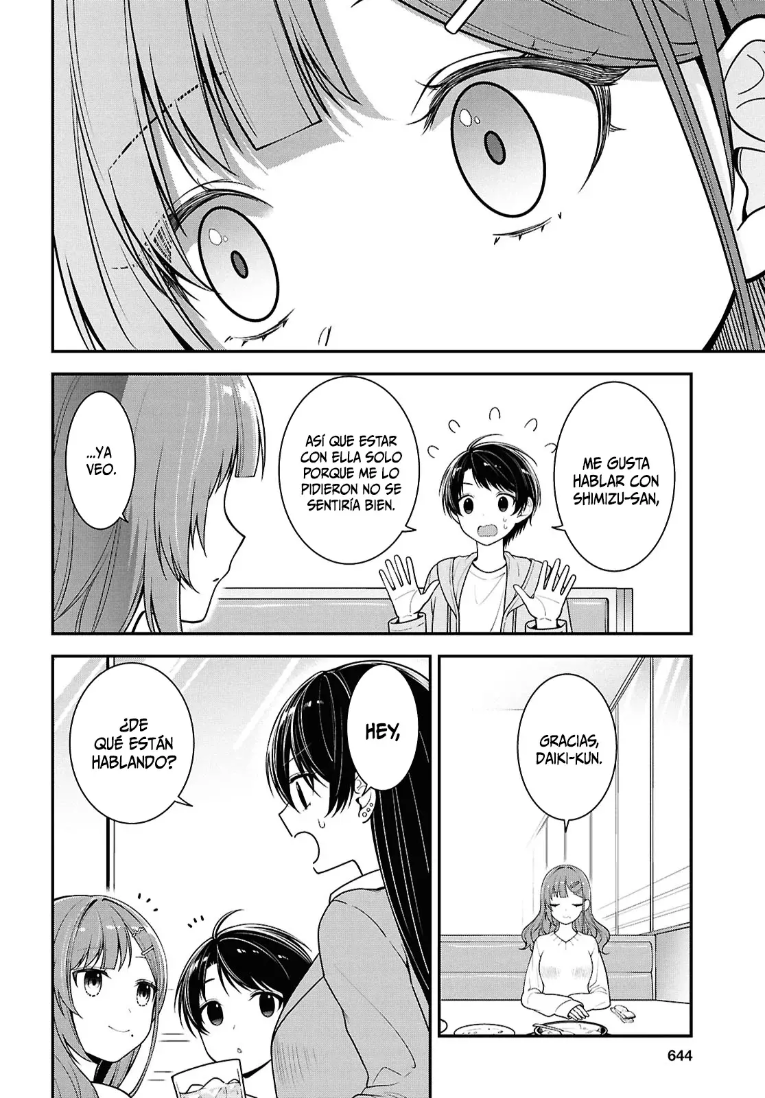 Tonari no Seki no Yankee Shimizu-san ga Kami wo Kuroku Somete Kita Capitulo 5: Capítulo 5 página 28