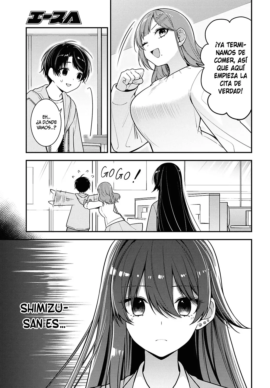 Tonari no Seki no Yankee Shimizu-san ga Kami wo Kuroku Somete Kita Capitulo 5: Capítulo 5 página 31