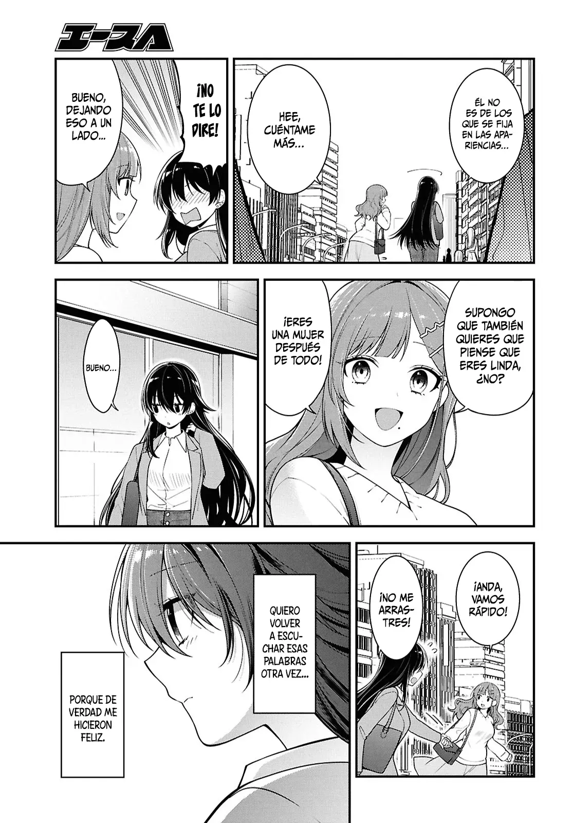 Tonari no Seki no Yankee Shimizu-san ga Kami wo Kuroku Somete Kita Capitulo 5: Capítulo 5 página 6