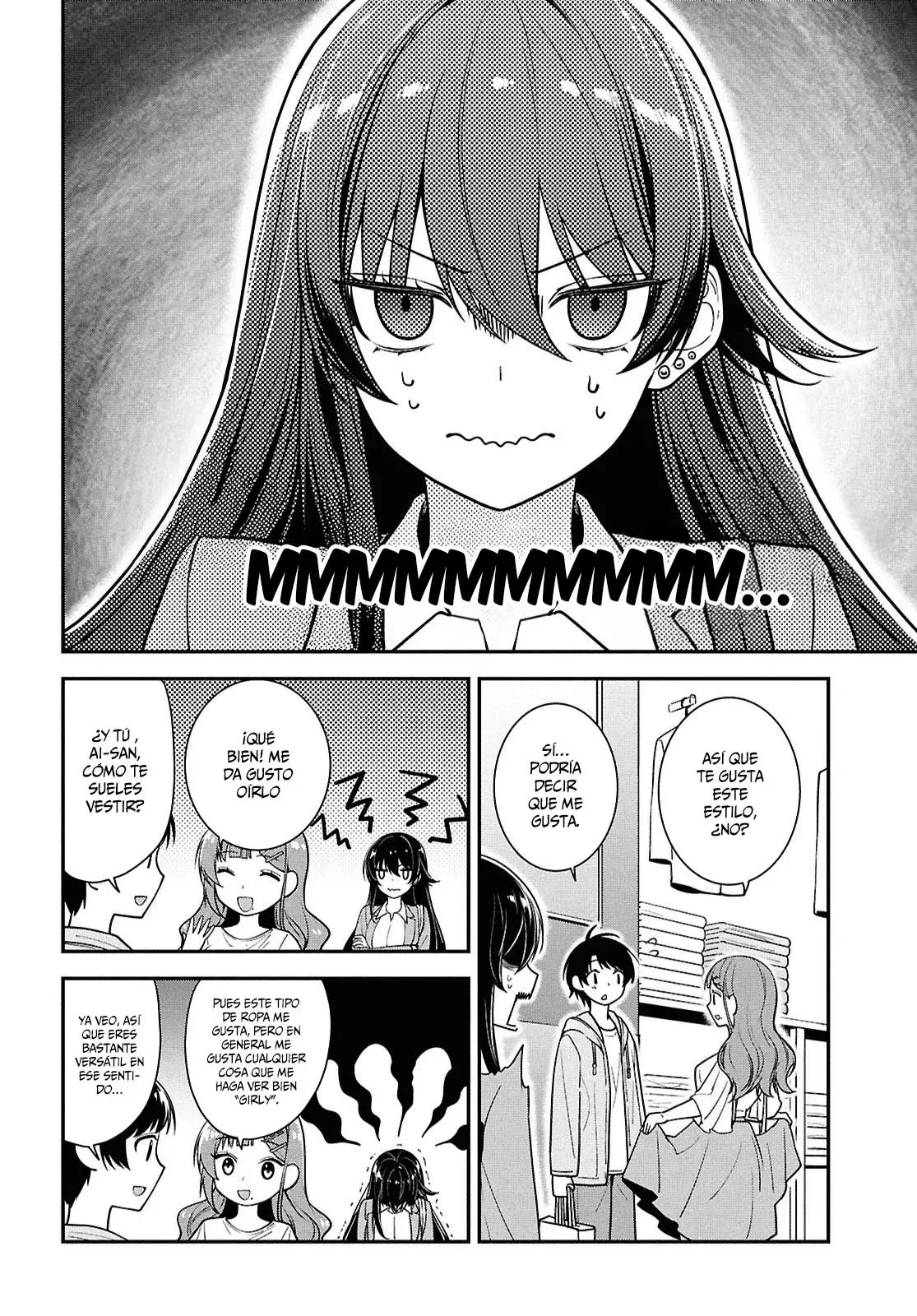 Tonari no Seki no Yankee Shimizu-san ga Kami wo Kuroku Somete Kita Capitulo 6 página 11