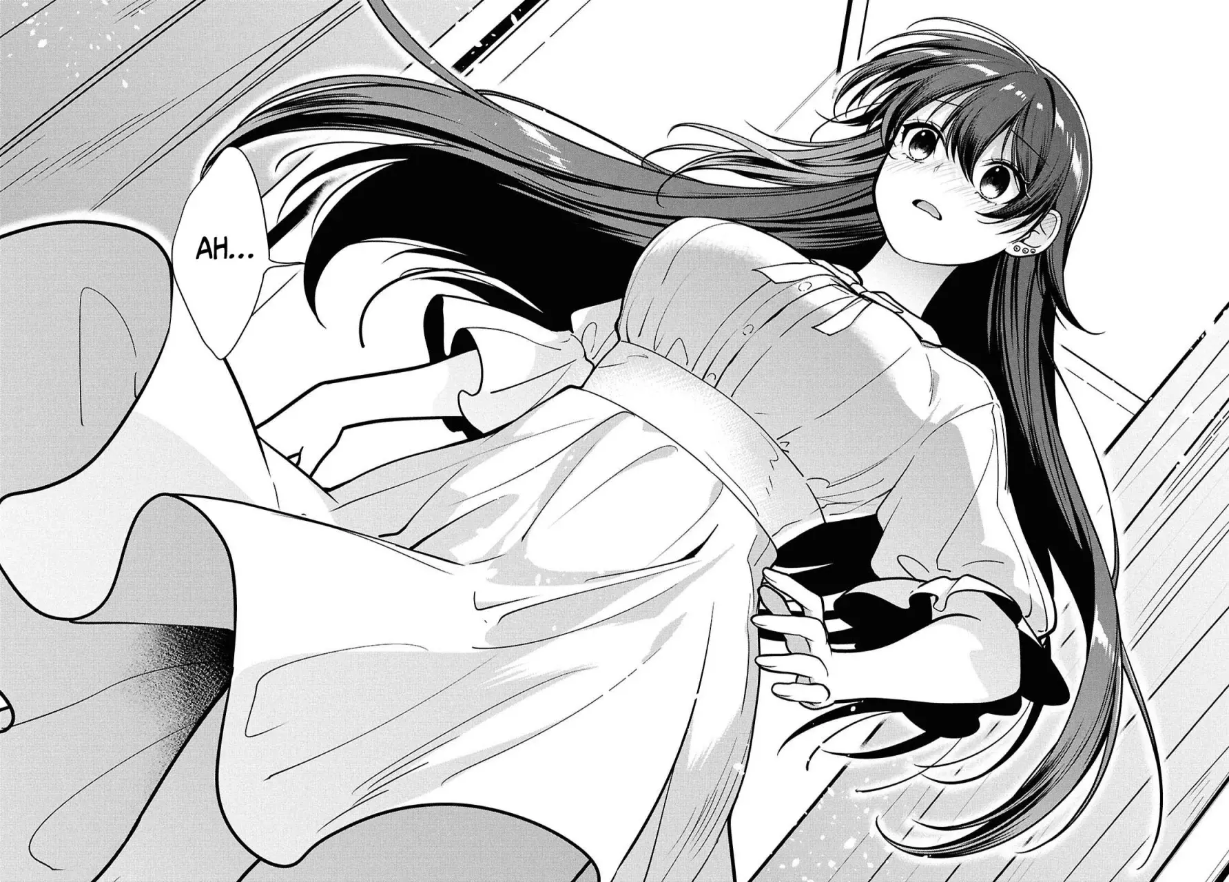 Tonari no Seki no Yankee Shimizu-san ga Kami wo Kuroku Somete Kita Capitulo 6 página 15