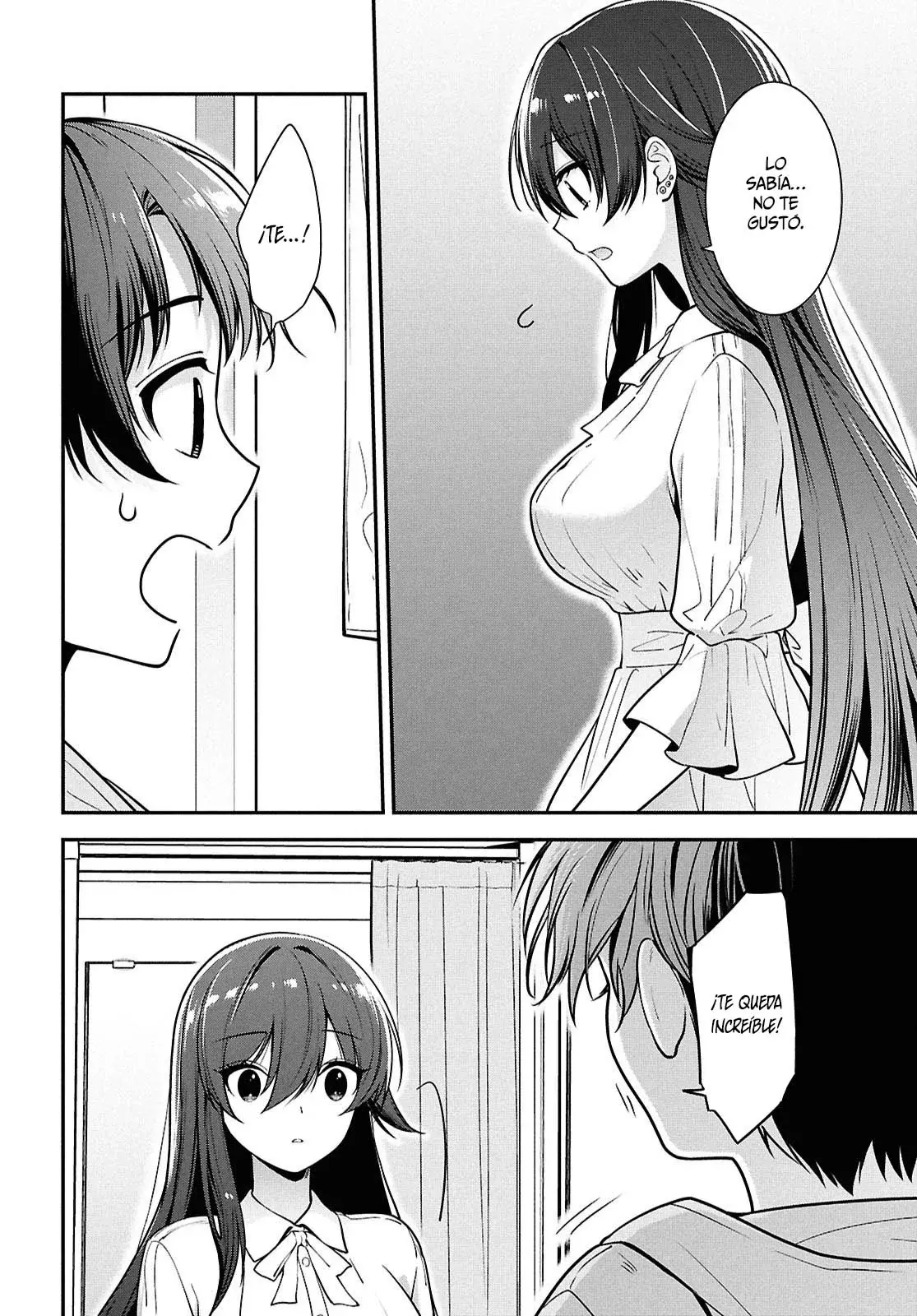 Tonari no Seki no Yankee Shimizu-san ga Kami wo Kuroku Somete Kita Capitulo 6 página 18
