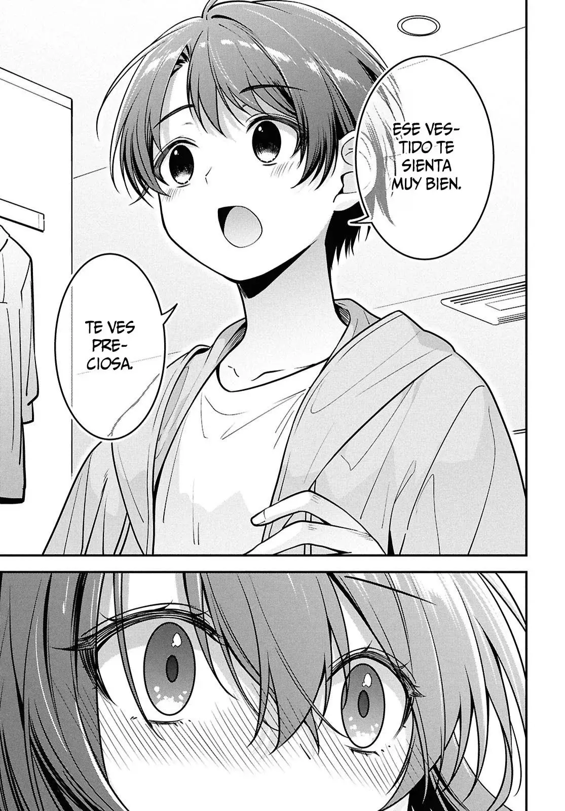 Tonari no Seki no Yankee Shimizu-san ga Kami wo Kuroku Somete Kita Capitulo 6 página 19