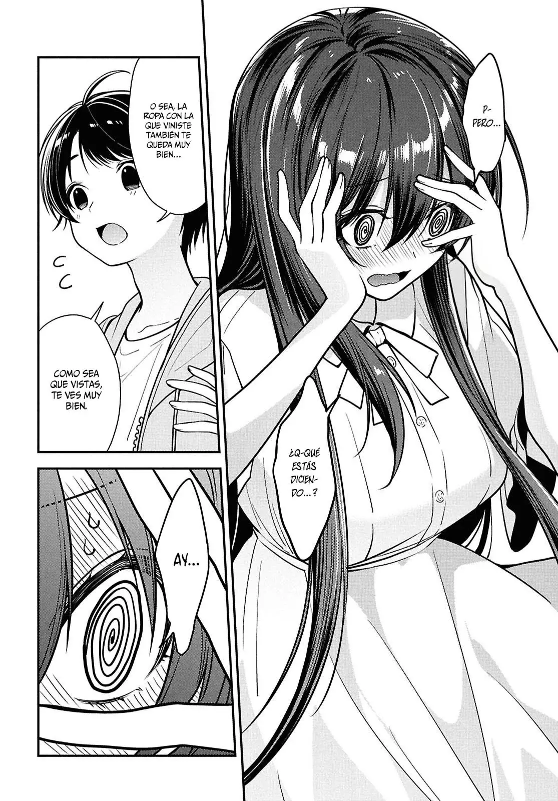 Tonari no Seki no Yankee Shimizu-san ga Kami wo Kuroku Somete Kita Capitulo 6 página 20
