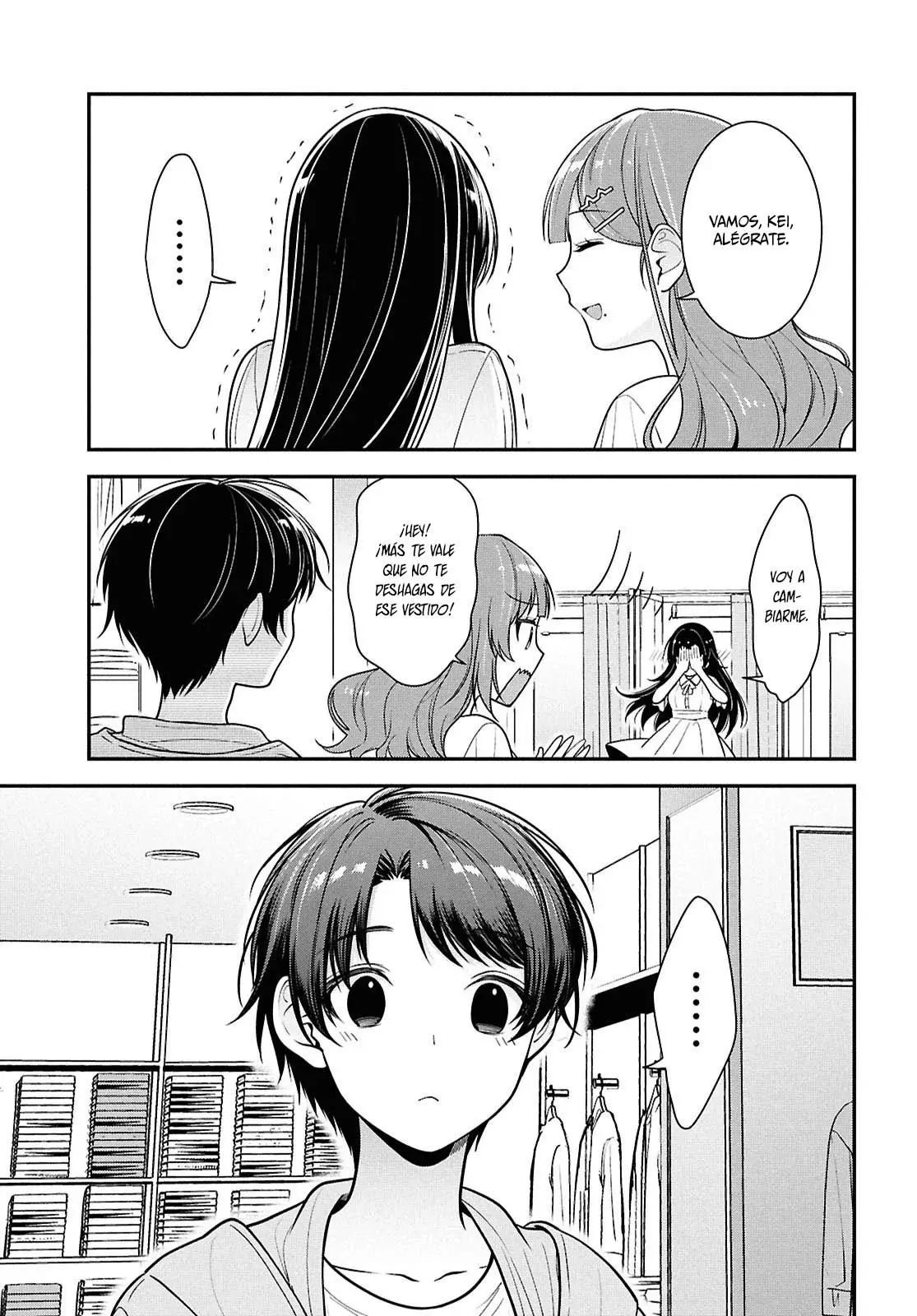 Tonari no Seki no Yankee Shimizu-san ga Kami wo Kuroku Somete Kita Capitulo 6 página 21