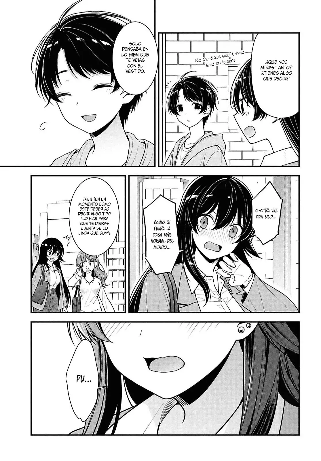 Tonari no Seki no Yankee Shimizu-san ga Kami wo Kuroku Somete Kita Capitulo 6 página 23