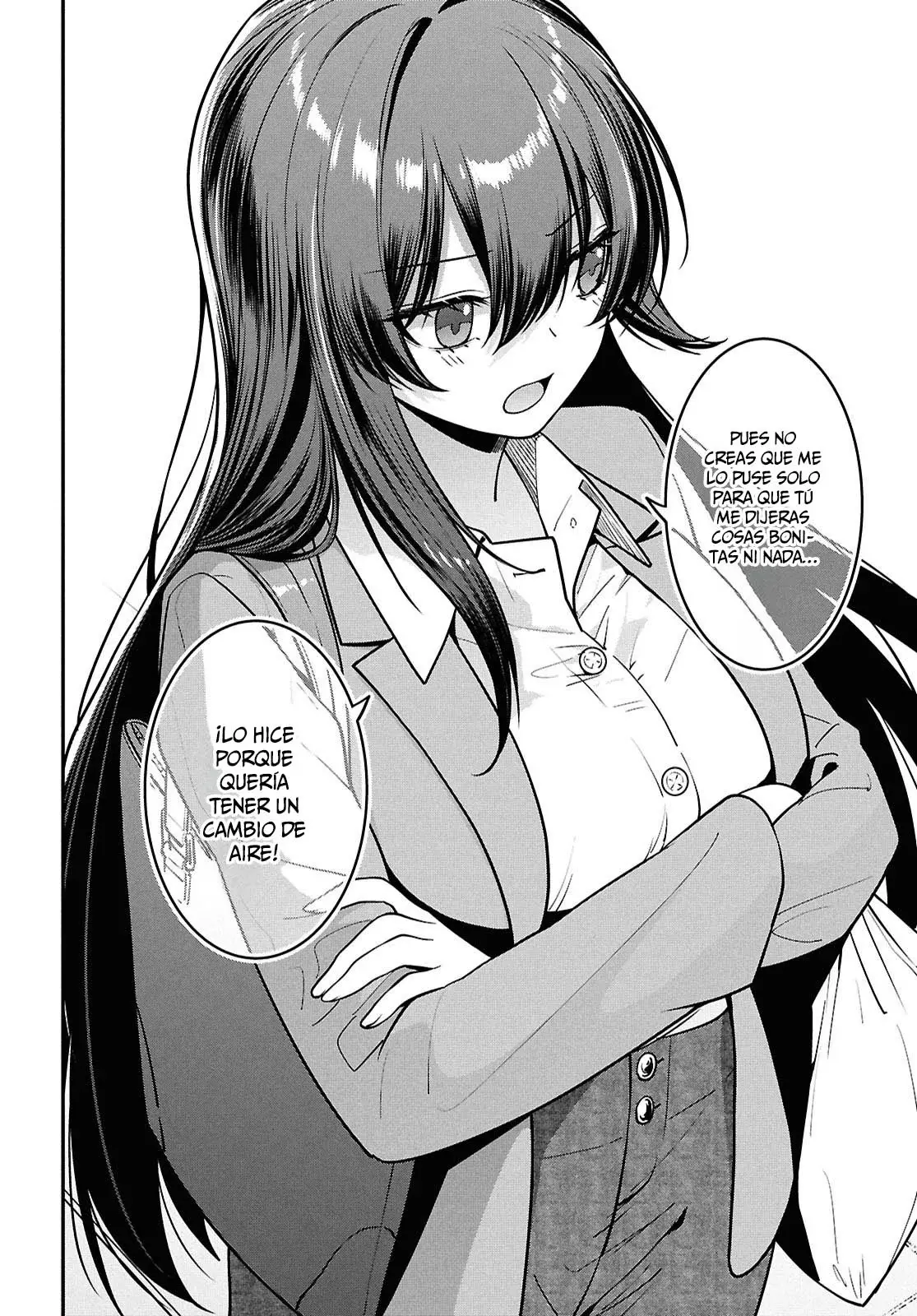 Tonari no Seki no Yankee Shimizu-san ga Kami wo Kuroku Somete Kita Capitulo 6 página 24