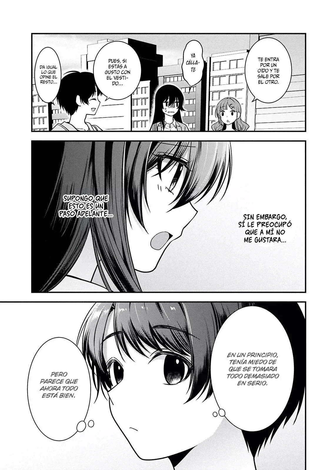 Tonari no Seki no Yankee Shimizu-san ga Kami wo Kuroku Somete Kita Capitulo 6 página 25