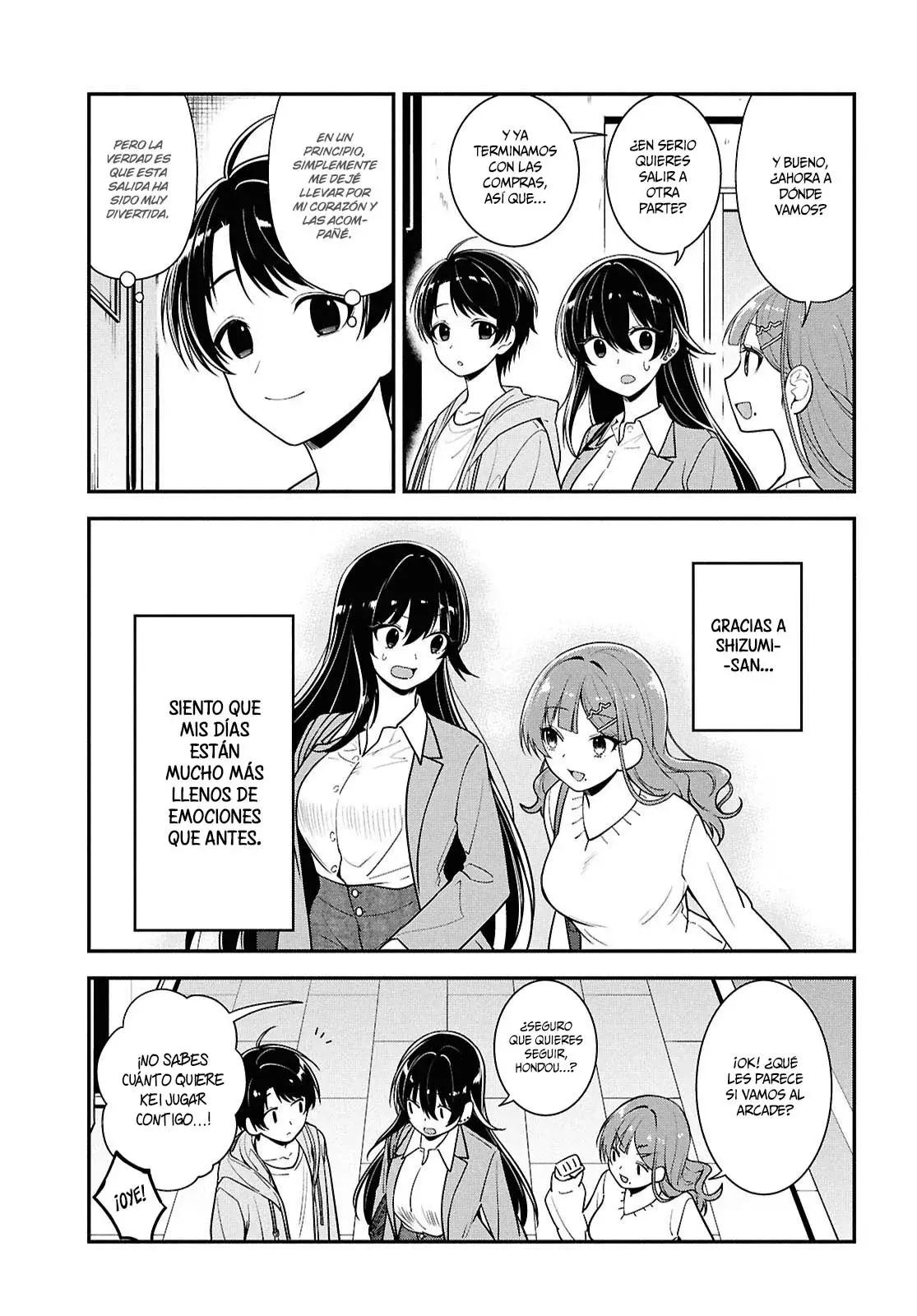 Tonari no Seki no Yankee Shimizu-san ga Kami wo Kuroku Somete Kita Capitulo 6 página 27
