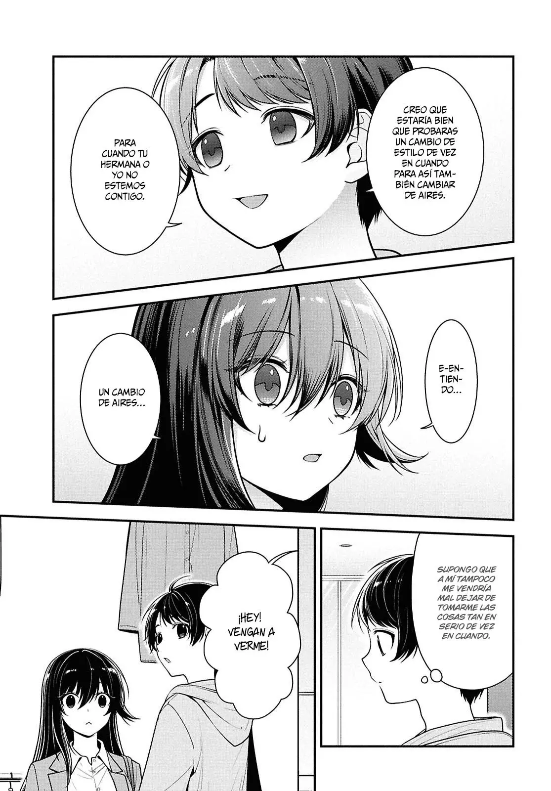 Tonari no Seki no Yankee Shimizu-san ga Kami wo Kuroku Somete Kita Capitulo 6 página 8