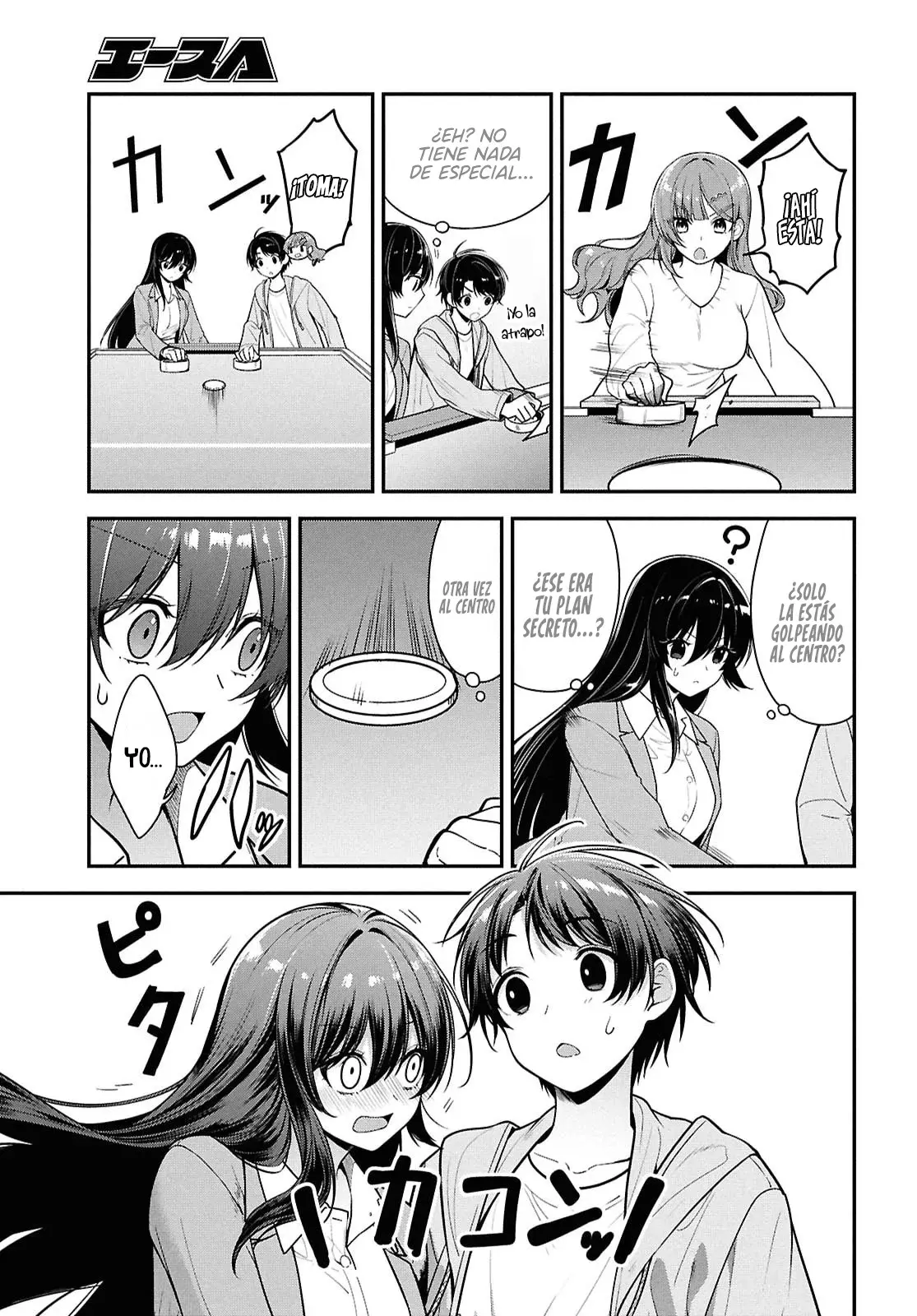 Tonari no Seki no Yankee Shimizu-san ga Kami wo Kuroku Somete Kita Capitulo 7 página 12