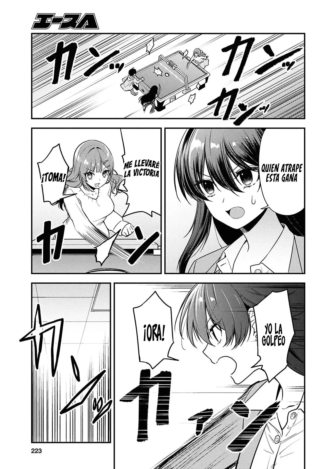Tonari no Seki no Yankee Shimizu-san ga Kami wo Kuroku Somete Kita Capitulo 7 página 16