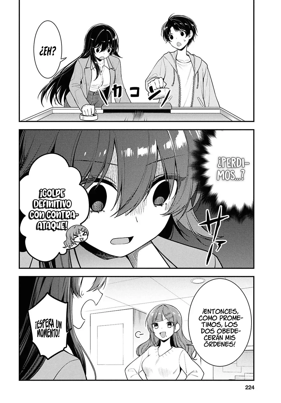 Tonari no Seki no Yankee Shimizu-san ga Kami wo Kuroku Somete Kita Capitulo 7 página 17