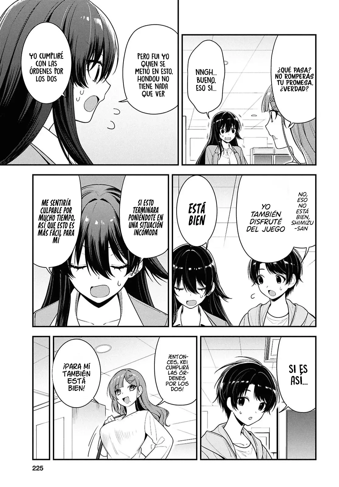 Tonari no Seki no Yankee Shimizu-san ga Kami wo Kuroku Somete Kita Capitulo 7 página 18