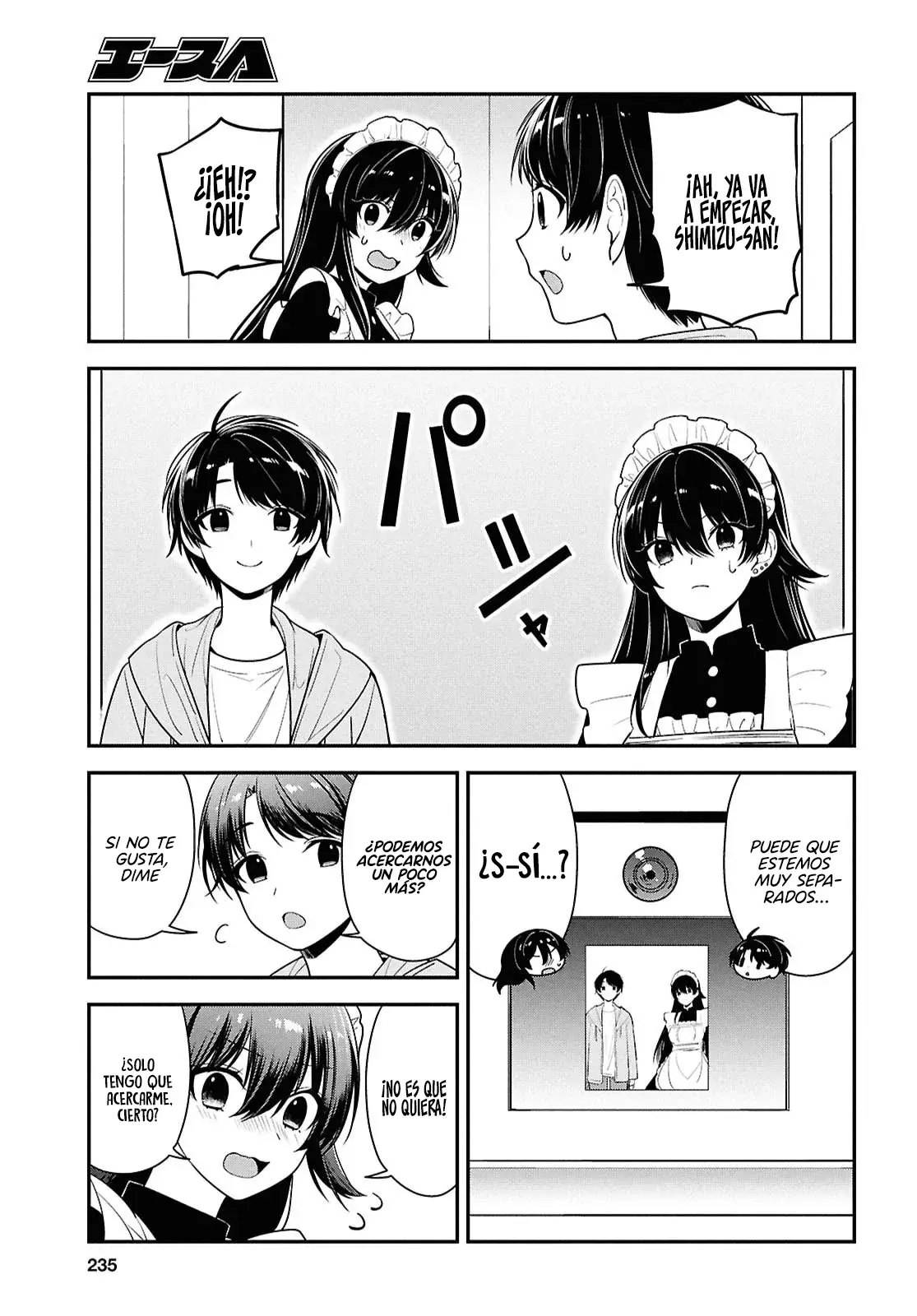 Tonari no Seki no Yankee Shimizu-san ga Kami wo Kuroku Somete Kita Capitulo 7 página 27