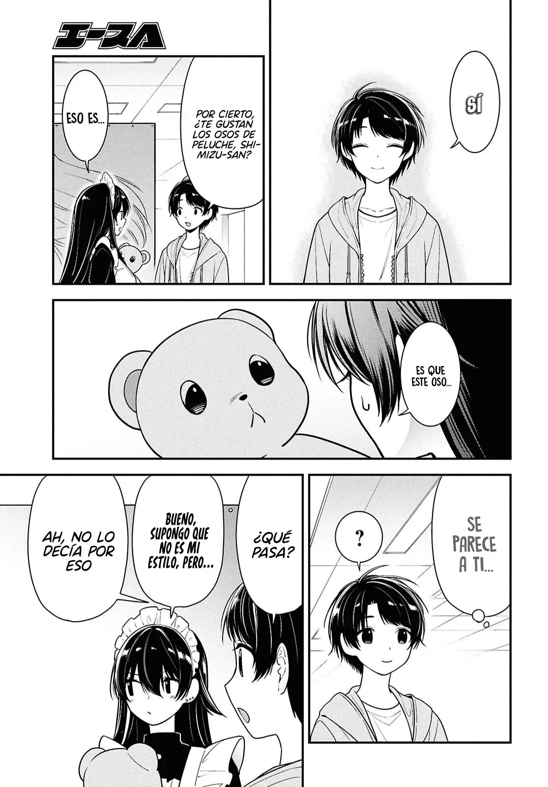 Tonari no Seki no Yankee Shimizu-san ga Kami wo Kuroku Somete Kita Capitulo 7 página 33