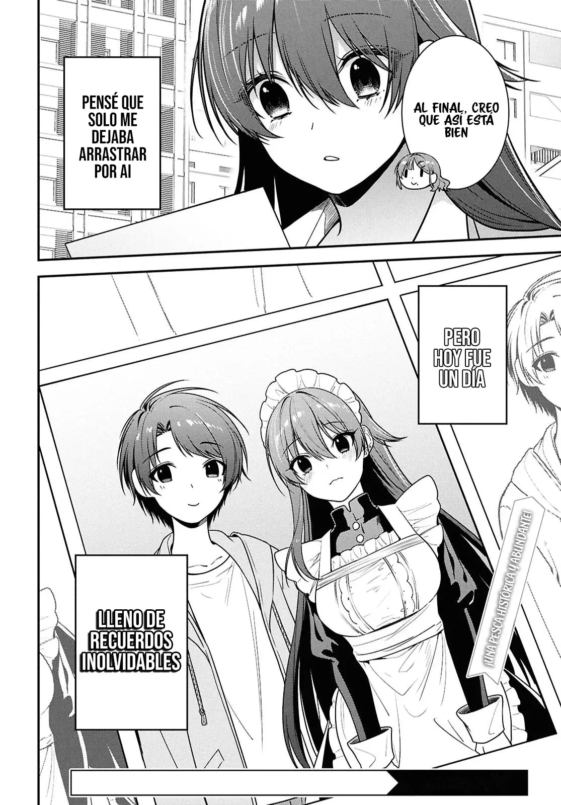 Tonari no Seki no Yankee Shimizu-san ga Kami wo Kuroku Somete Kita Capitulo 7 página 36