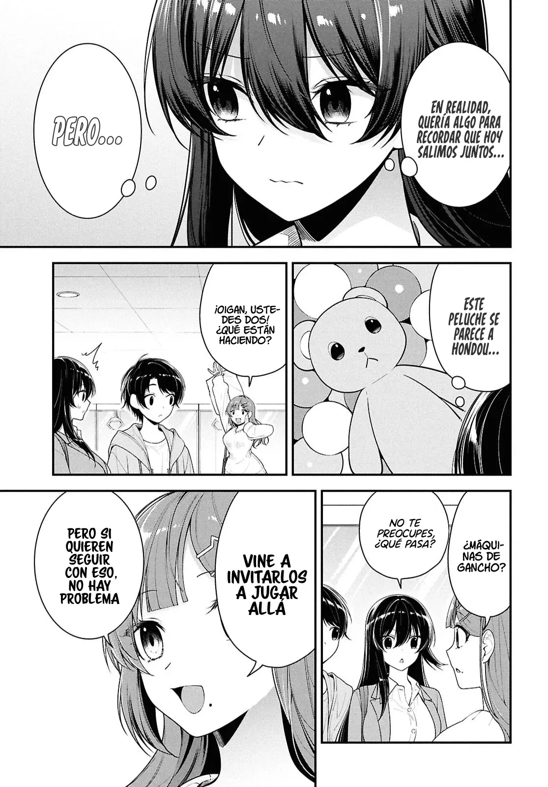 Tonari no Seki no Yankee Shimizu-san ga Kami wo Kuroku Somete Kita Capitulo 7 página 6