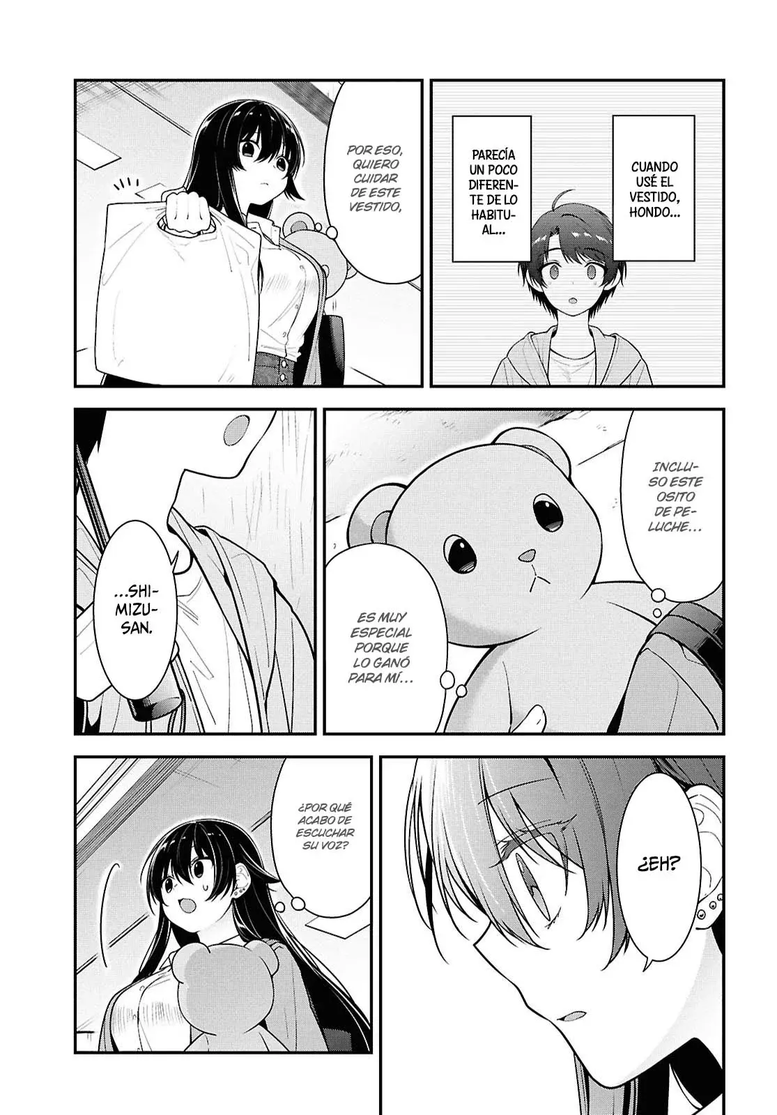 Tonari no Seki no Yankee Shimizu-san ga Kami wo Kuroku Somete Kita Capitulo 8 página 10
