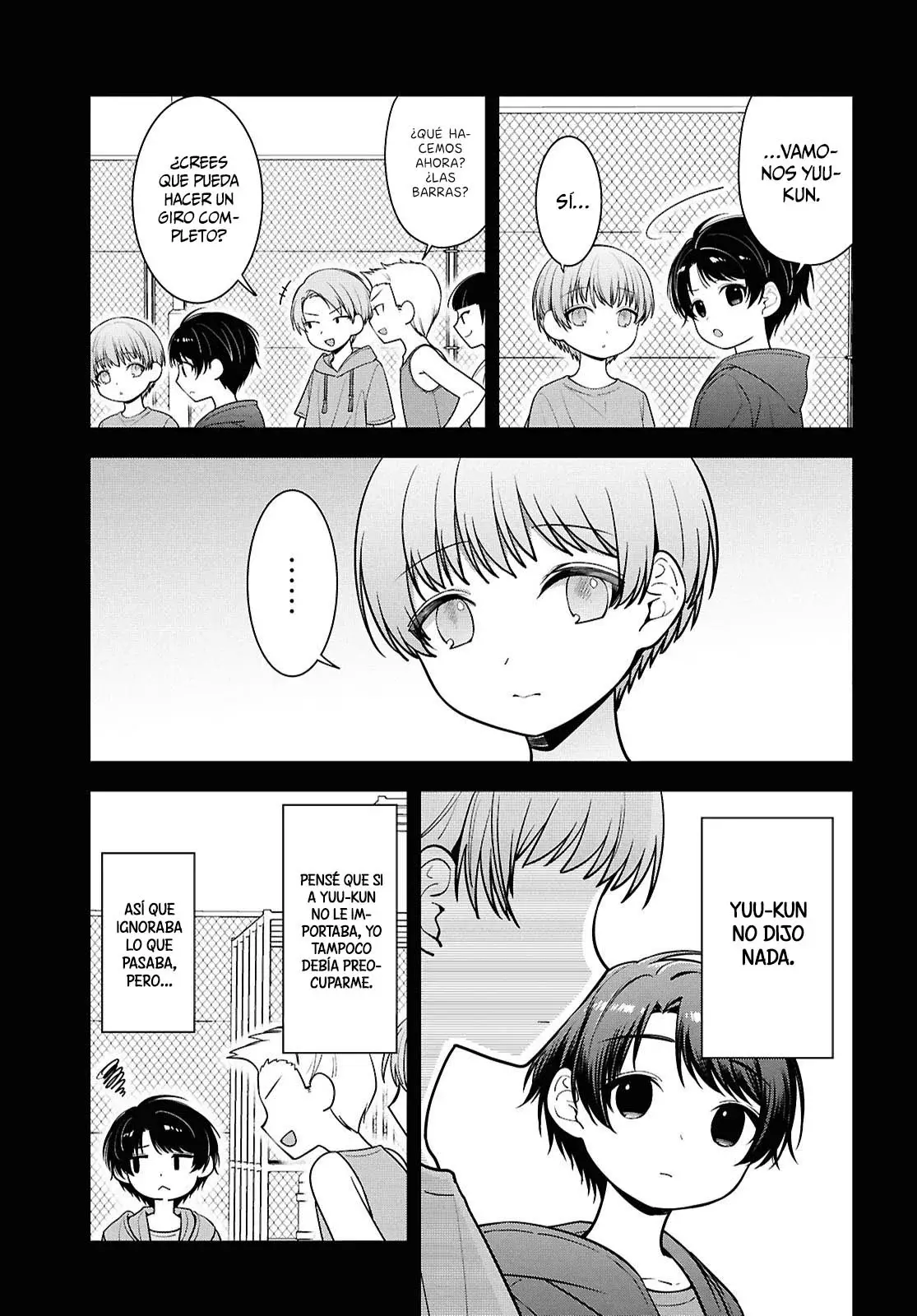 Tonari no Seki no Yankee Shimizu-san ga Kami wo Kuroku Somete Kita Capitulo 8 página 18