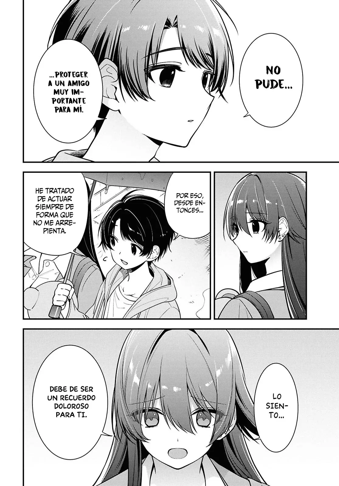 Tonari no Seki no Yankee Shimizu-san ga Kami wo Kuroku Somete Kita Capitulo 8 página 21