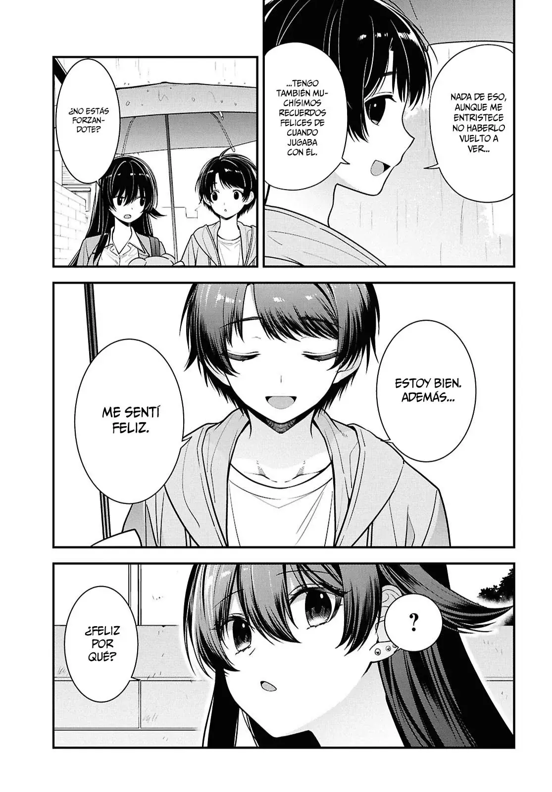 Tonari no Seki no Yankee Shimizu-san ga Kami wo Kuroku Somete Kita Capitulo 8 página 22
