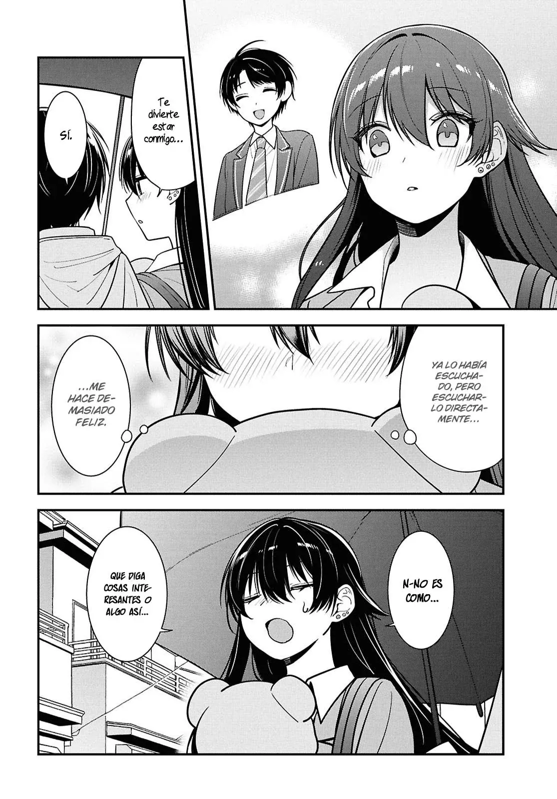 Tonari no Seki no Yankee Shimizu-san ga Kami wo Kuroku Somete Kita Capitulo 8 página 26