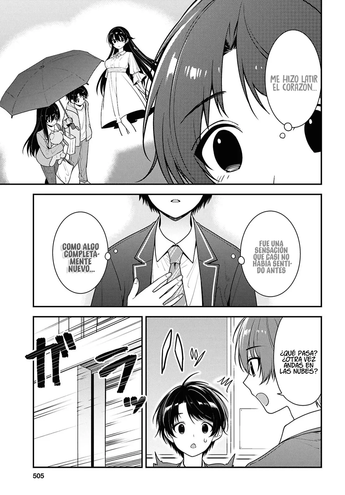 Tonari no Seki no Yankee Shimizu-san ga Kami wo Kuroku Somete Kita Capitulo 9 página 11