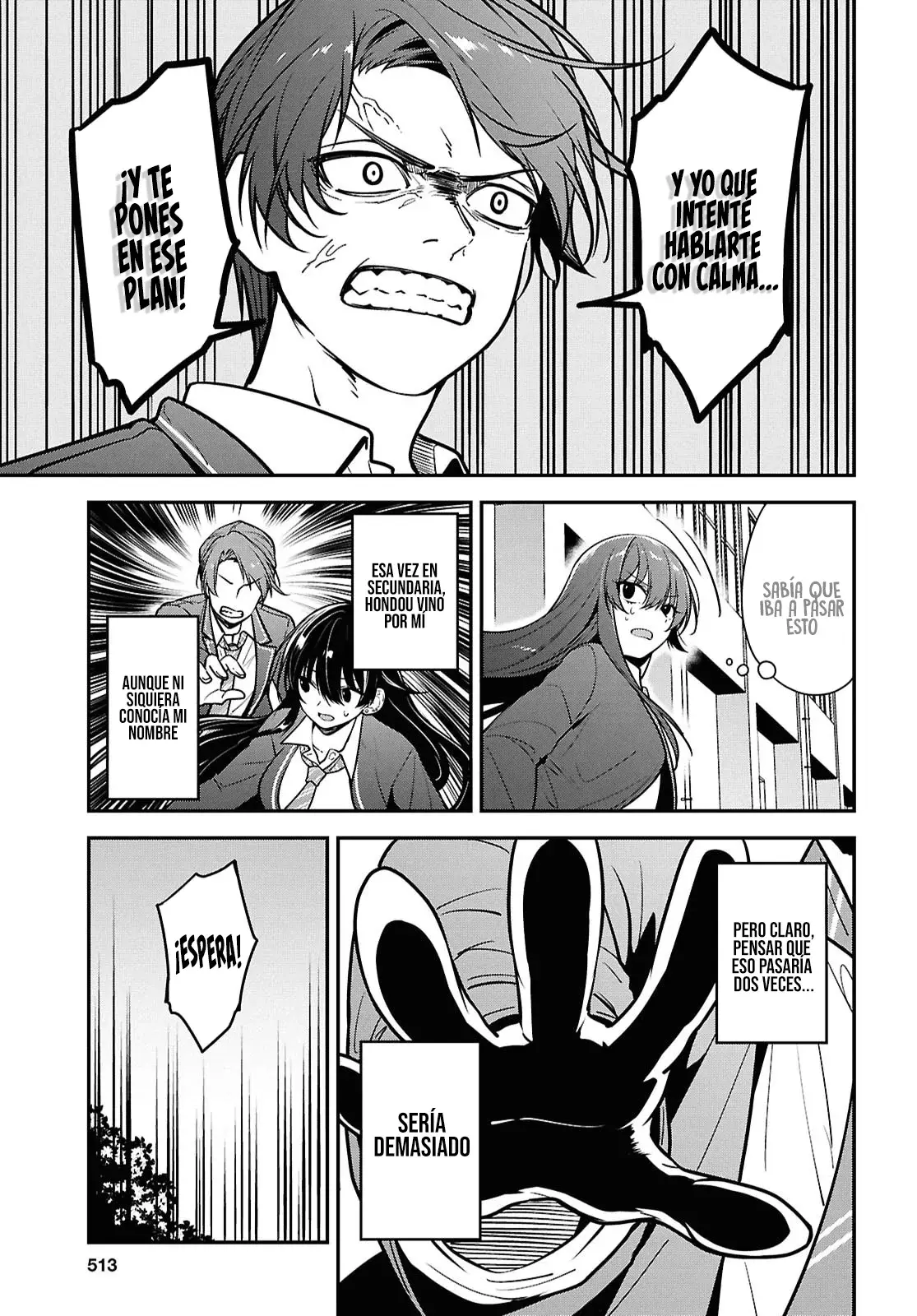 Tonari no Seki no Yankee Shimizu-san ga Kami wo Kuroku Somete Kita Capitulo 9 página 19