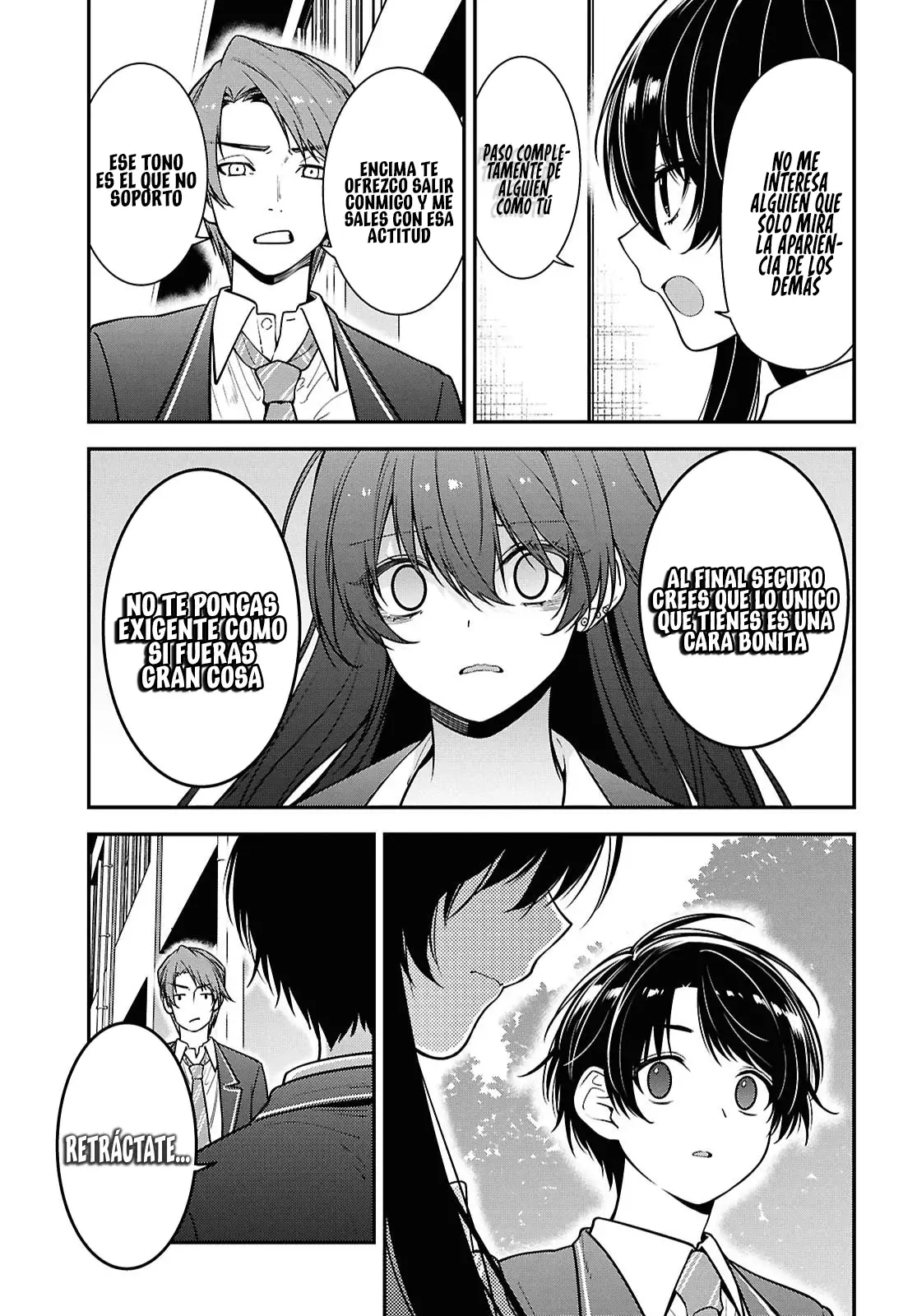 Tonari no Seki no Yankee Shimizu-san ga Kami wo Kuroku Somete Kita Capitulo 9 página 24