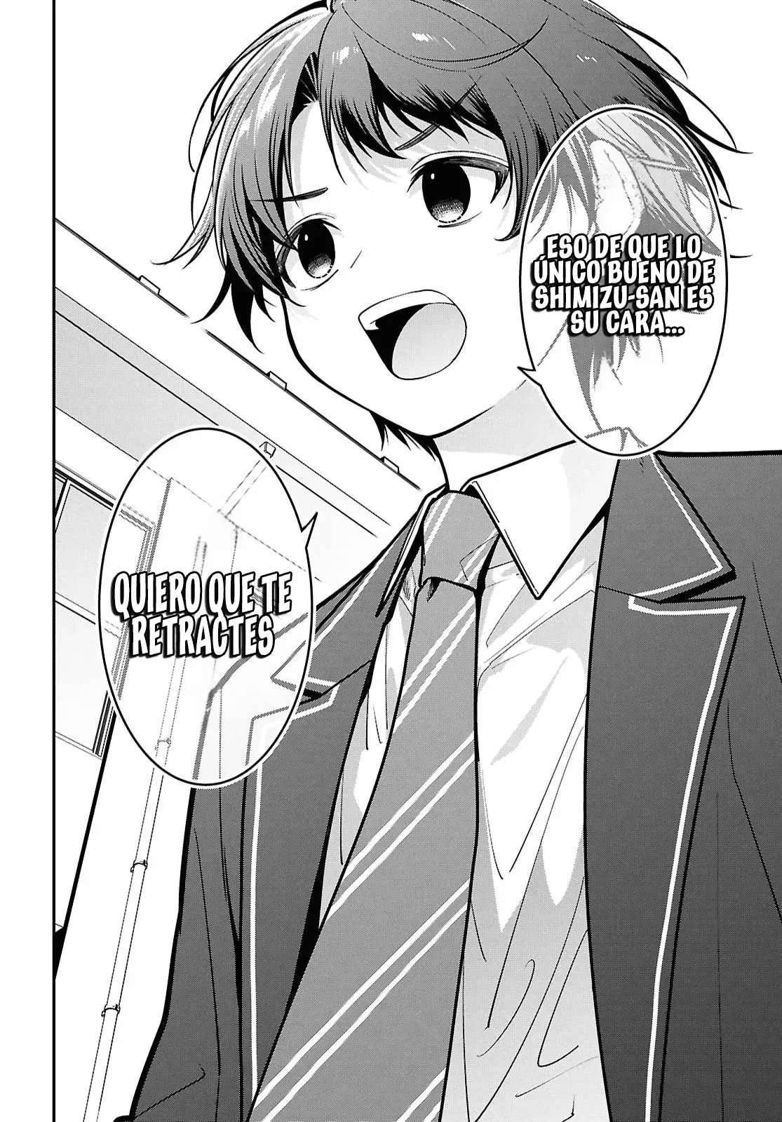 Tonari no Seki no Yankee Shimizu-san ga Kami wo Kuroku Somete Kita Capitulo 9 página 25