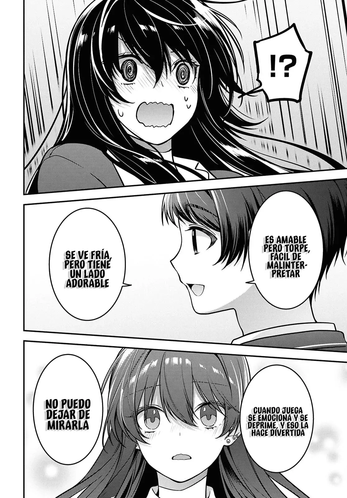 Tonari no Seki no Yankee Shimizu-san ga Kami wo Kuroku Somete Kita Capitulo 9 página 30