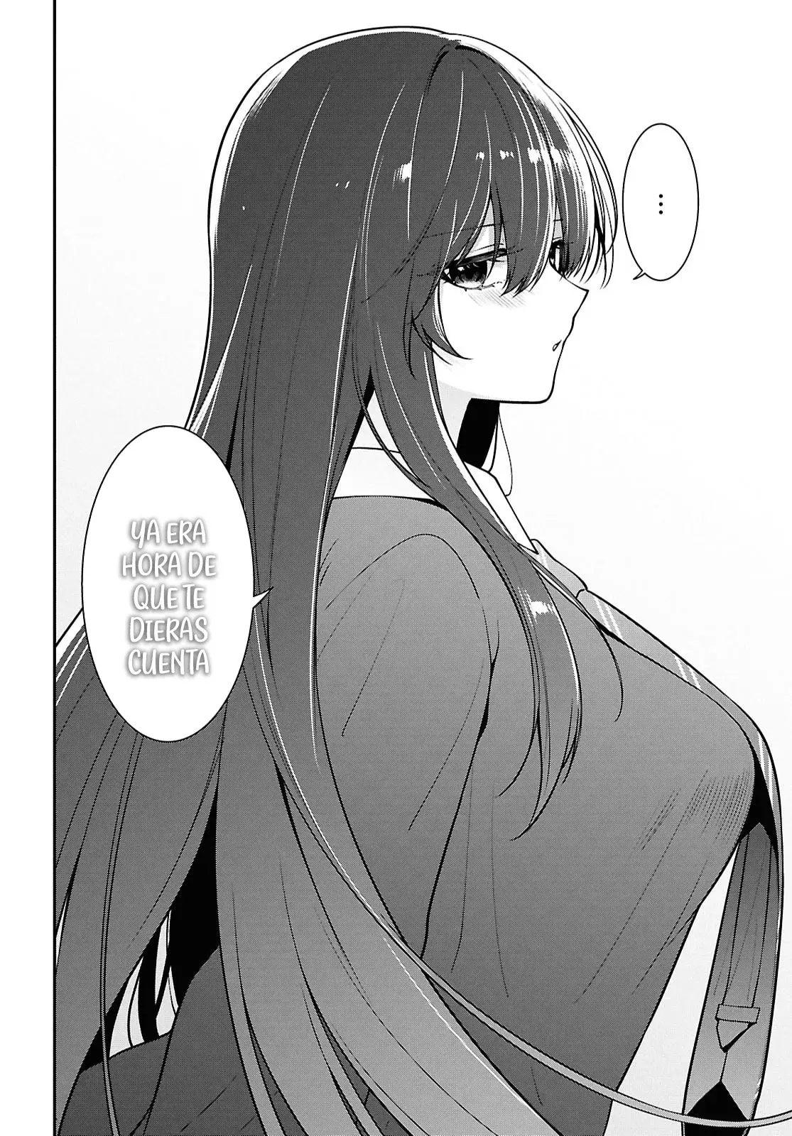 Tonari no Seki no Yankee Shimizu-san ga Kami wo Kuroku Somete Kita Capitulo 9 página 34