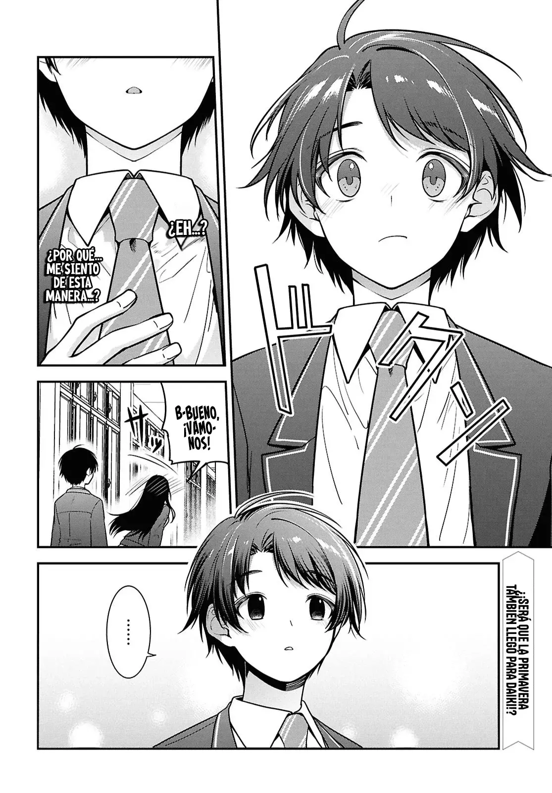 Tonari no Seki no Yankee Shimizu-san ga Kami wo Kuroku Somete Kita Capitulo 9 página 37